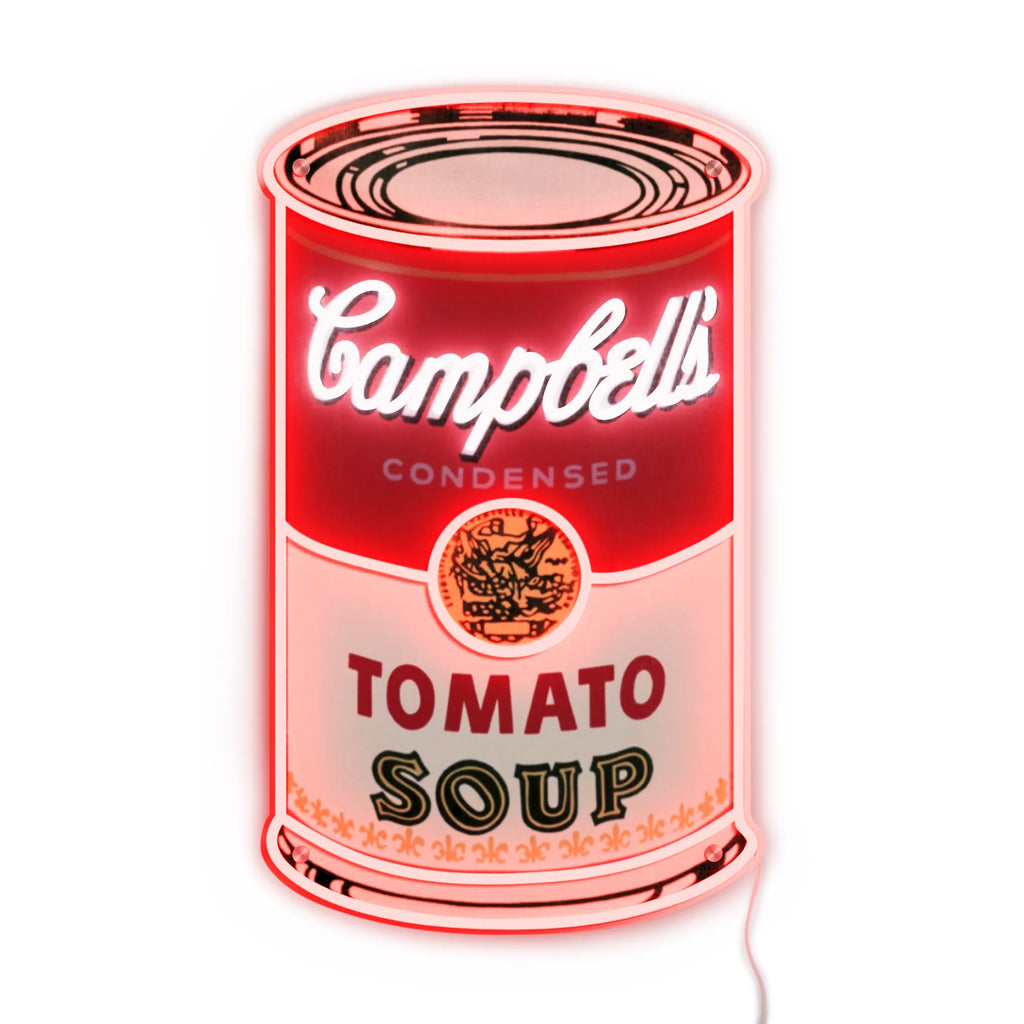 Campbell's by Andy Warhol - LED neon sign