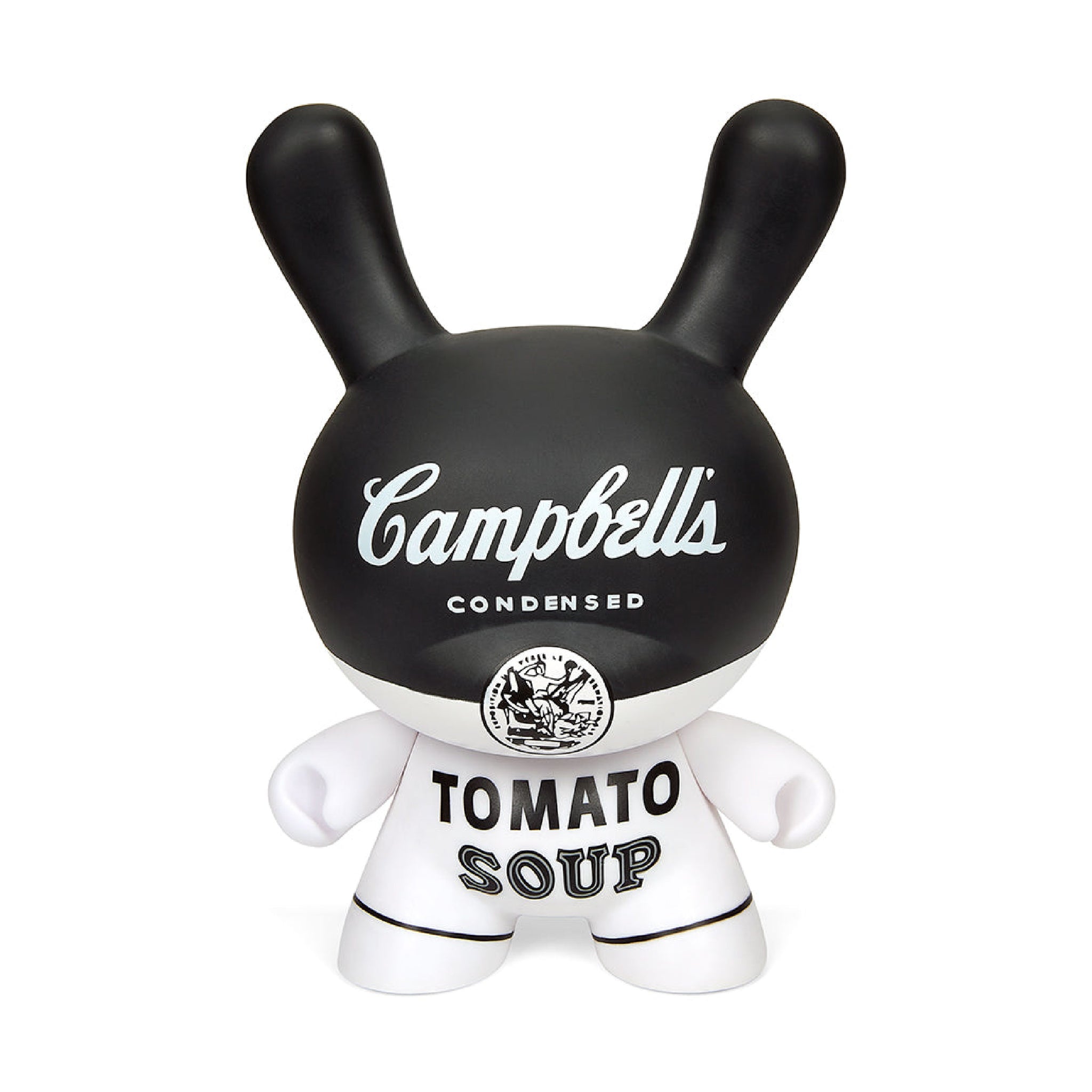 Andy Warhol 8" Campbell's Soup Masterpiece Dunny B&W