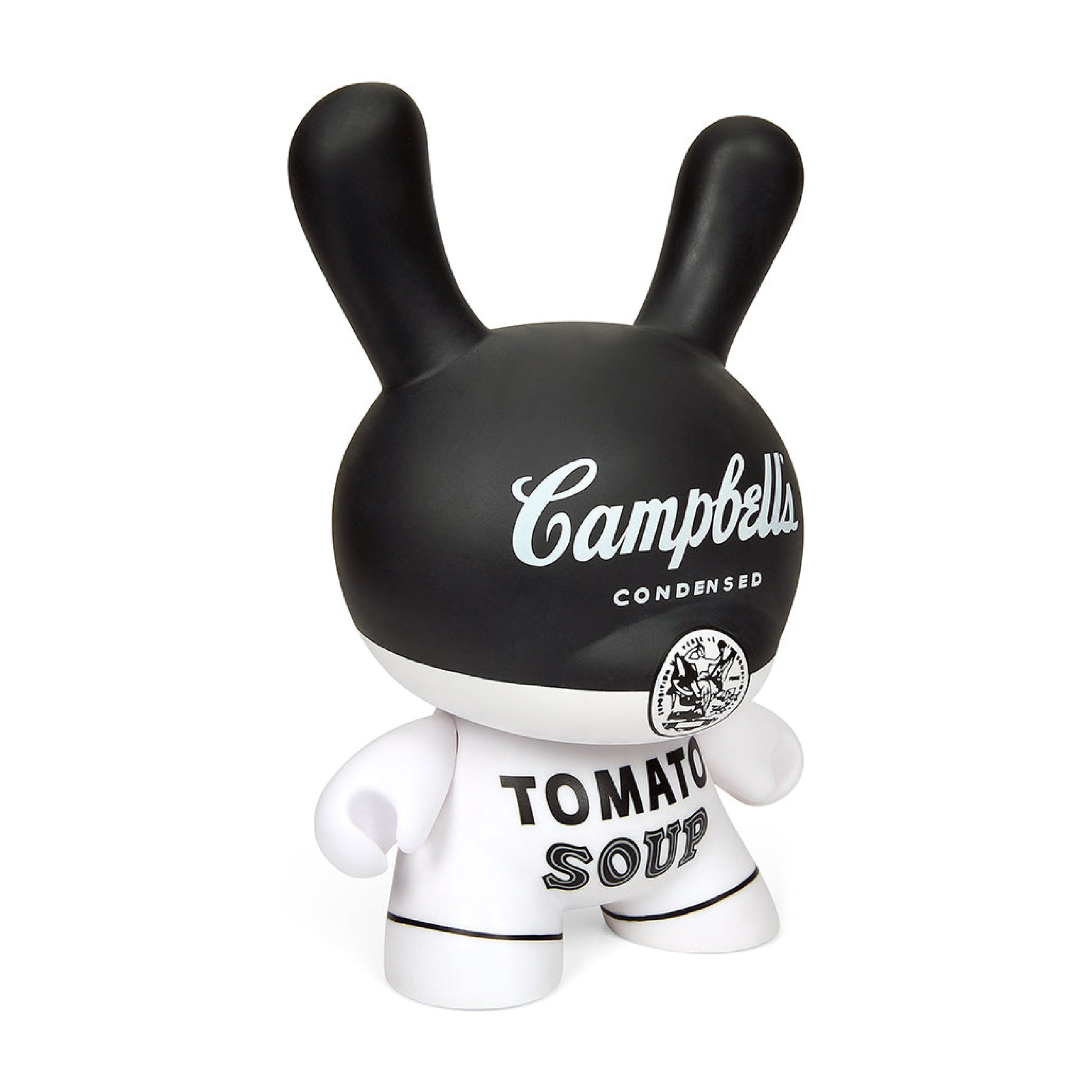 Andy Warhol 8" Campbell's Soup Masterpiece Dunny B&W