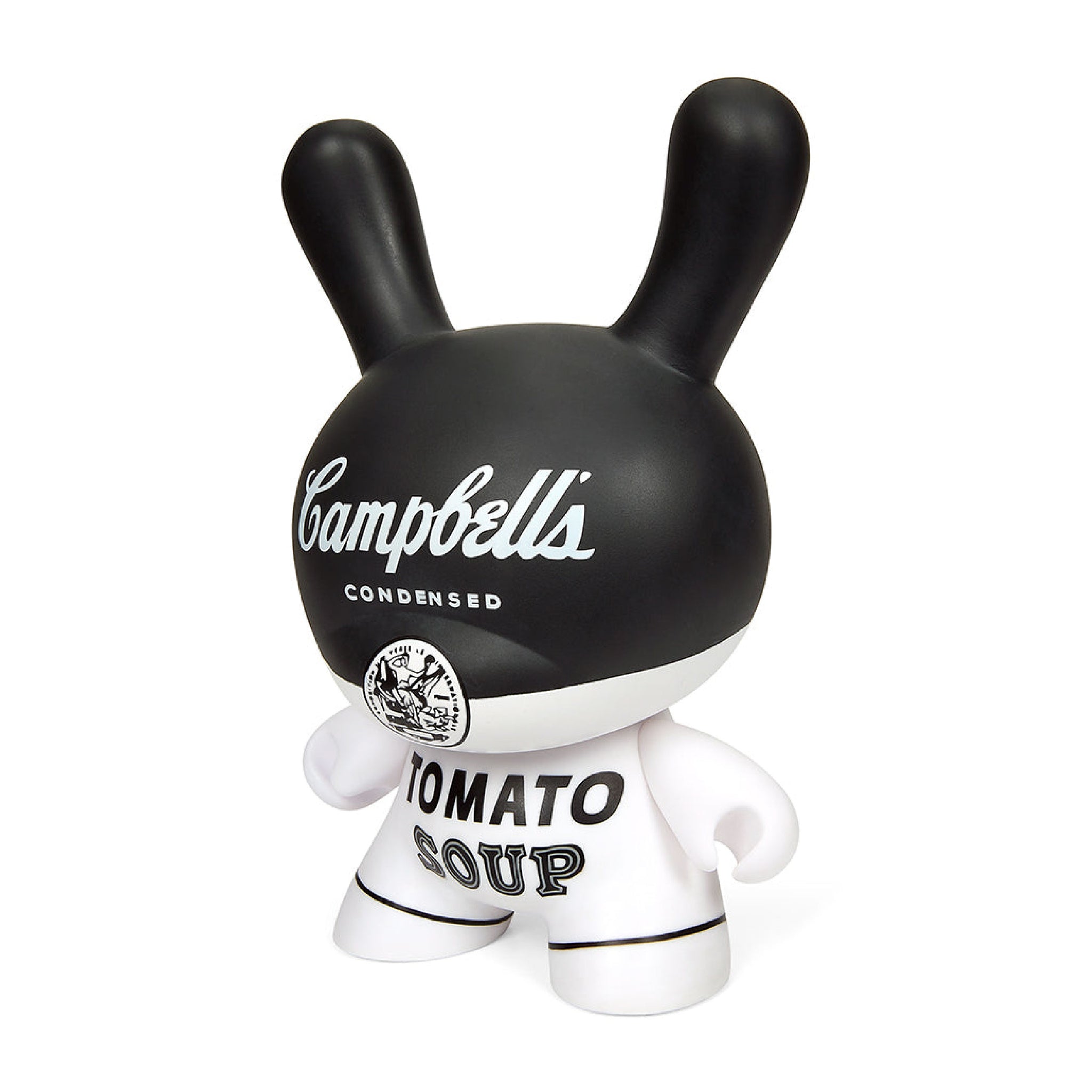 Andy Warhol 8" Campbell's Soup Masterpiece Dunny B&W