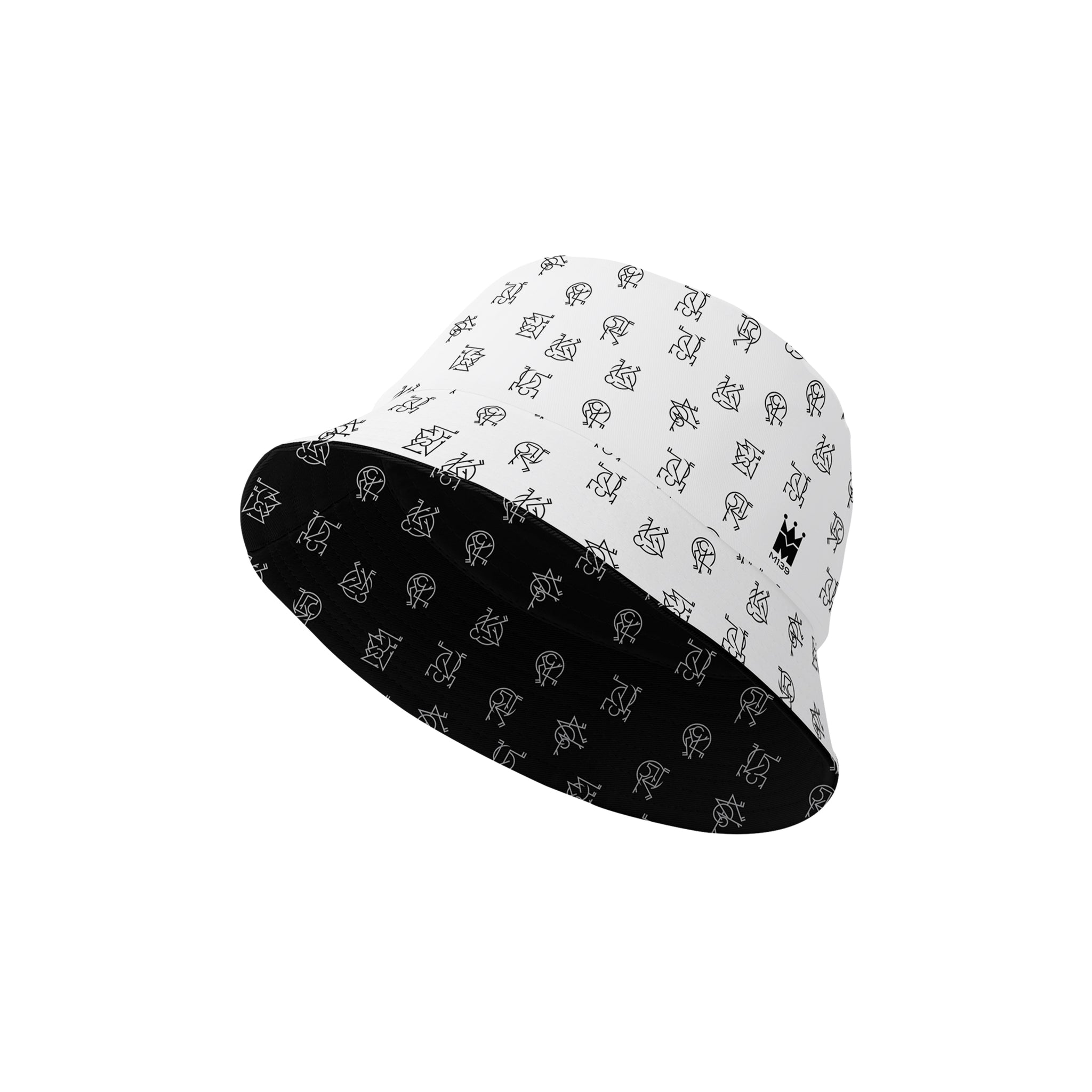 Carlos Mare B-BOY PATTERN Bucket Hat