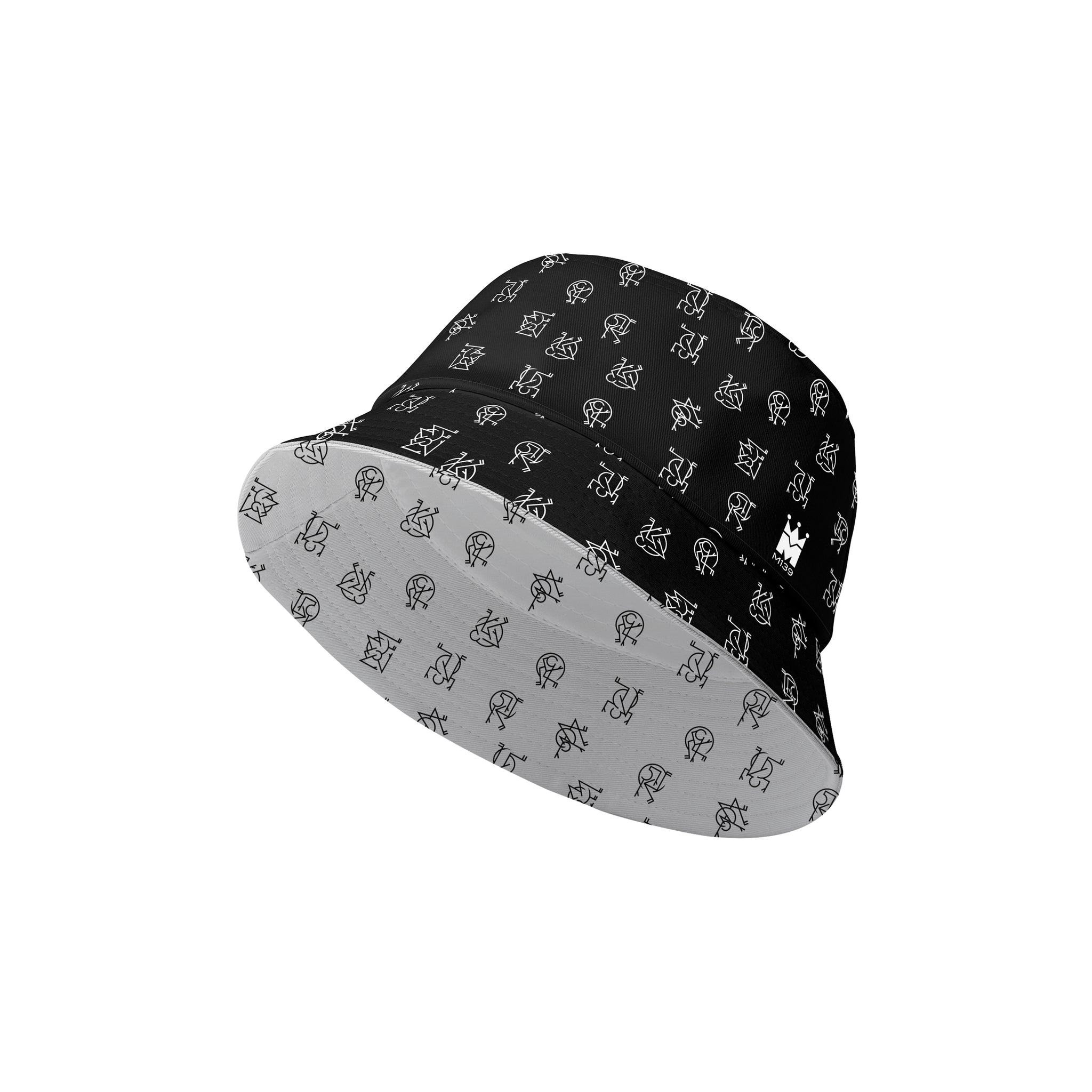 Carlos Mare B-BOY PATTERN Bucket Hat