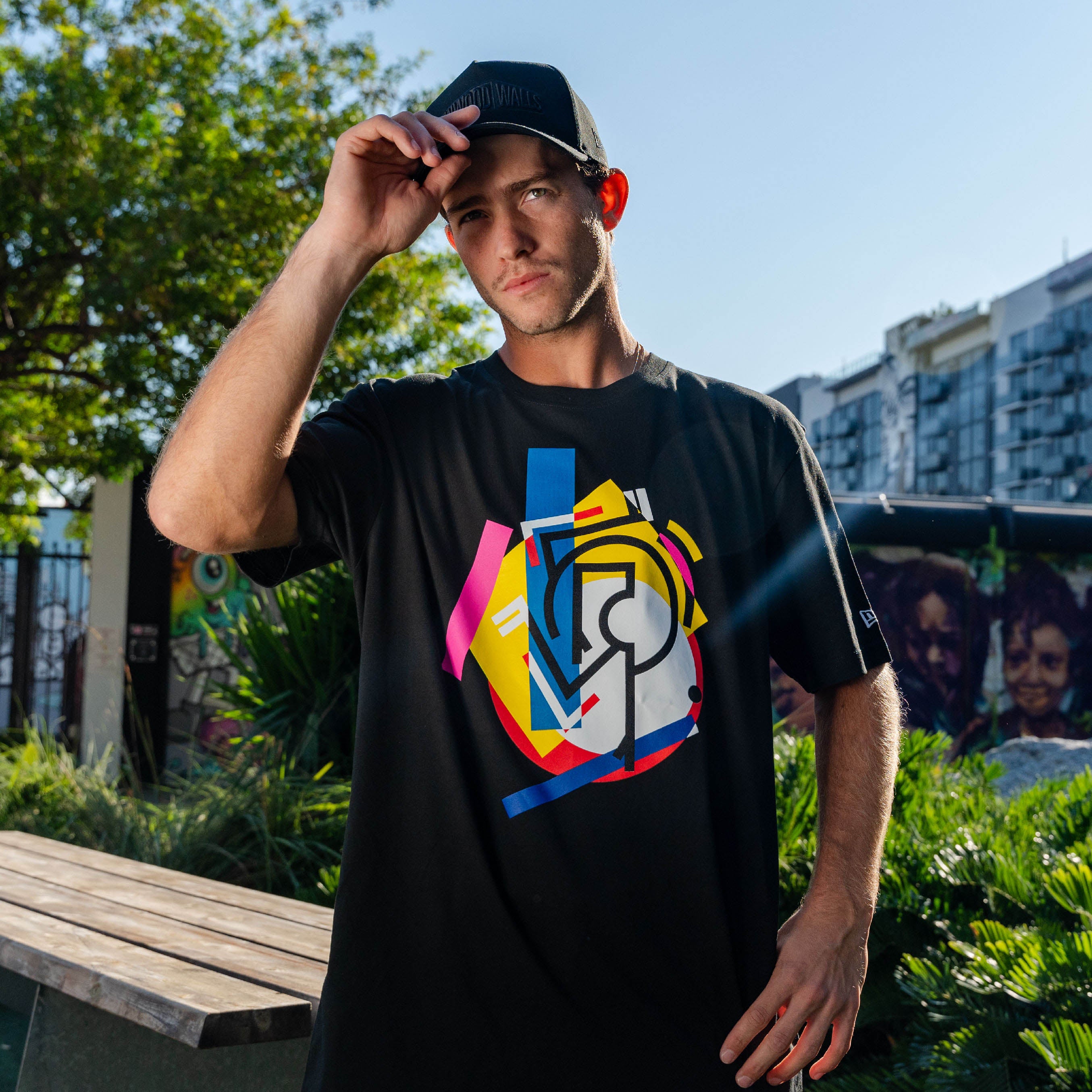 Carlos Mare BREAK FOR LOVE Wynwood Walls T-shirt Secondary image