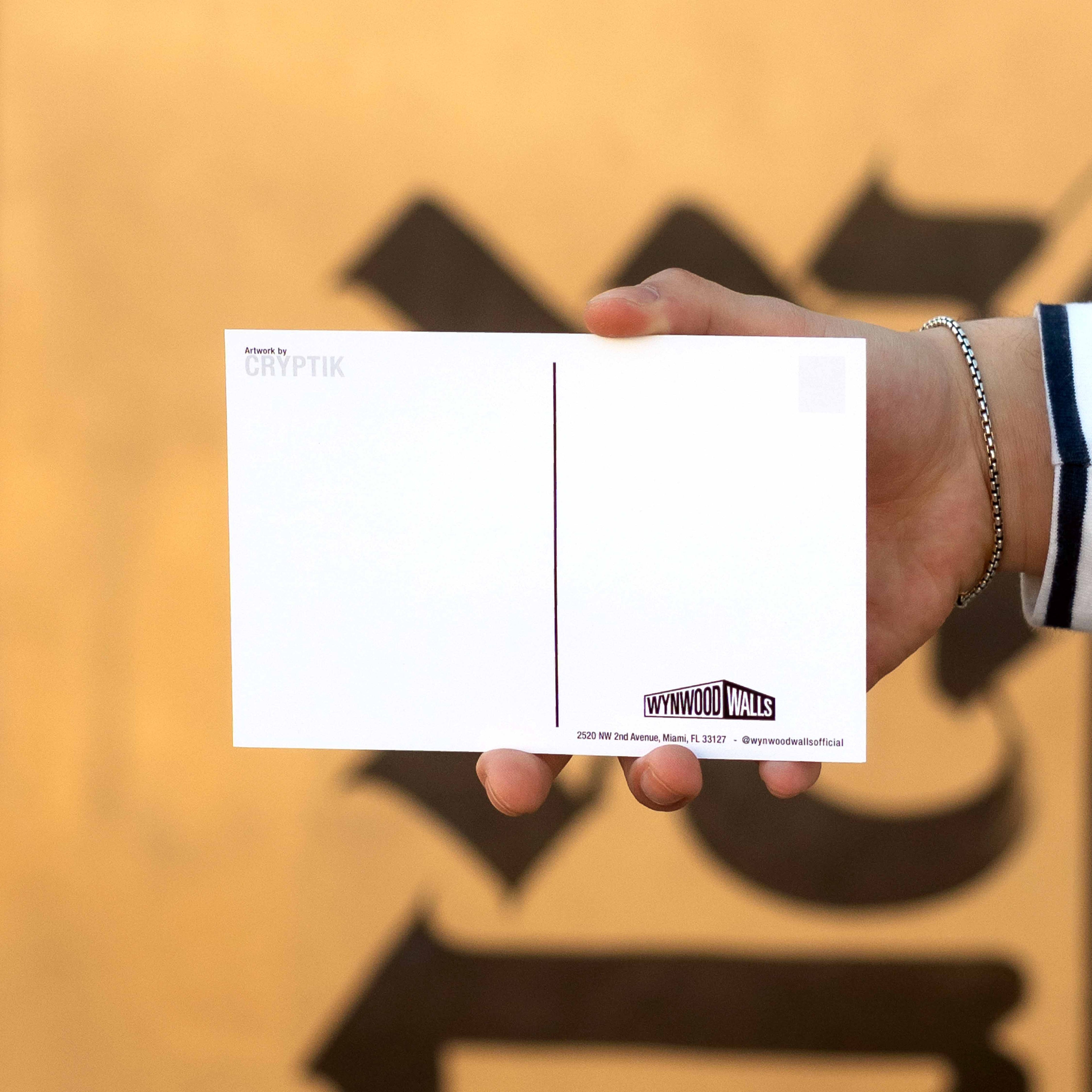 Cryptik Postcard 2025