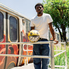 Ron English Grin Basketball Yellow 7"