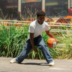 Ron English Grin Basketball Orange 7"