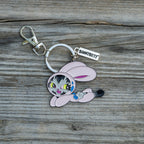BunnyKitty Keychain