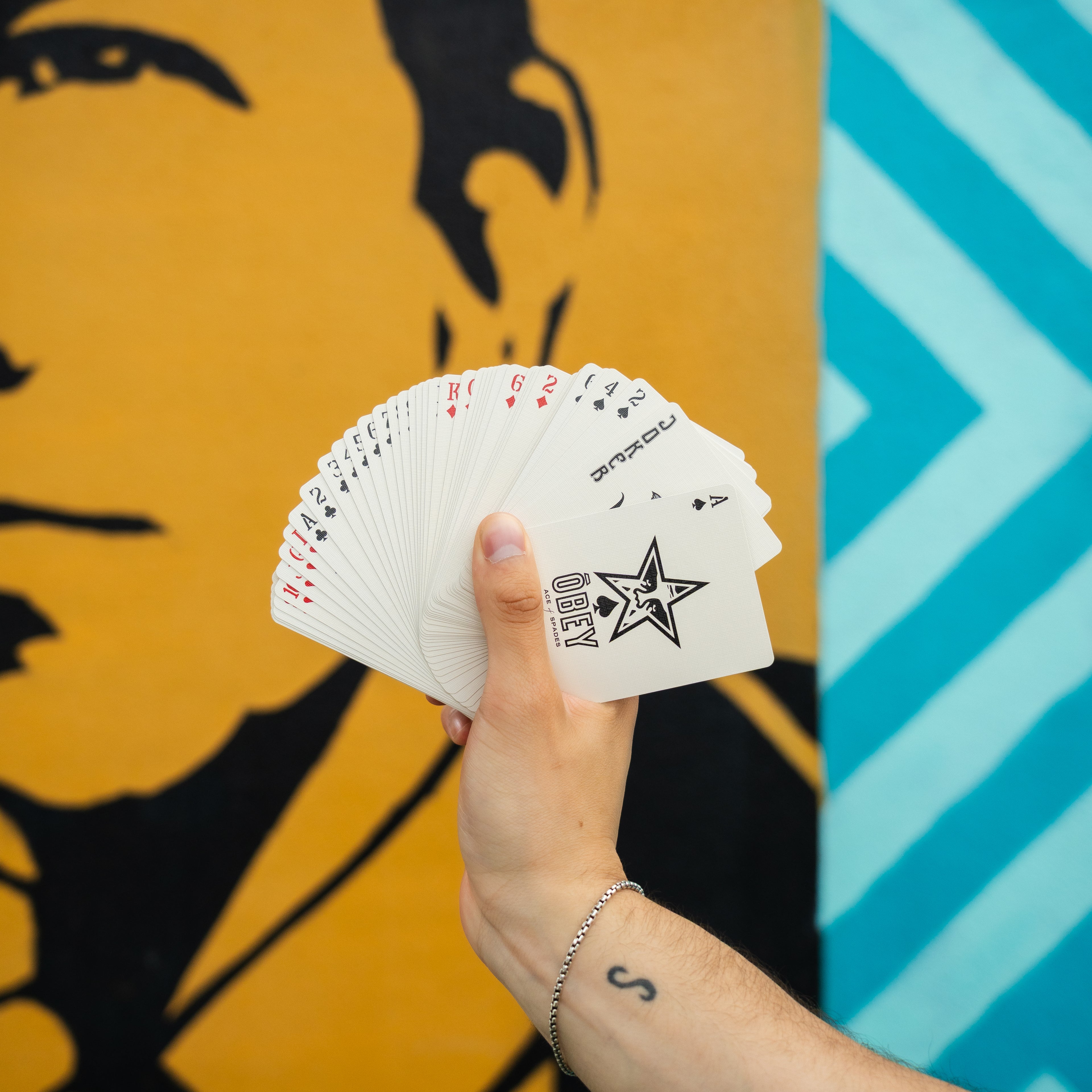 Obey Gold Edition Playing Cards