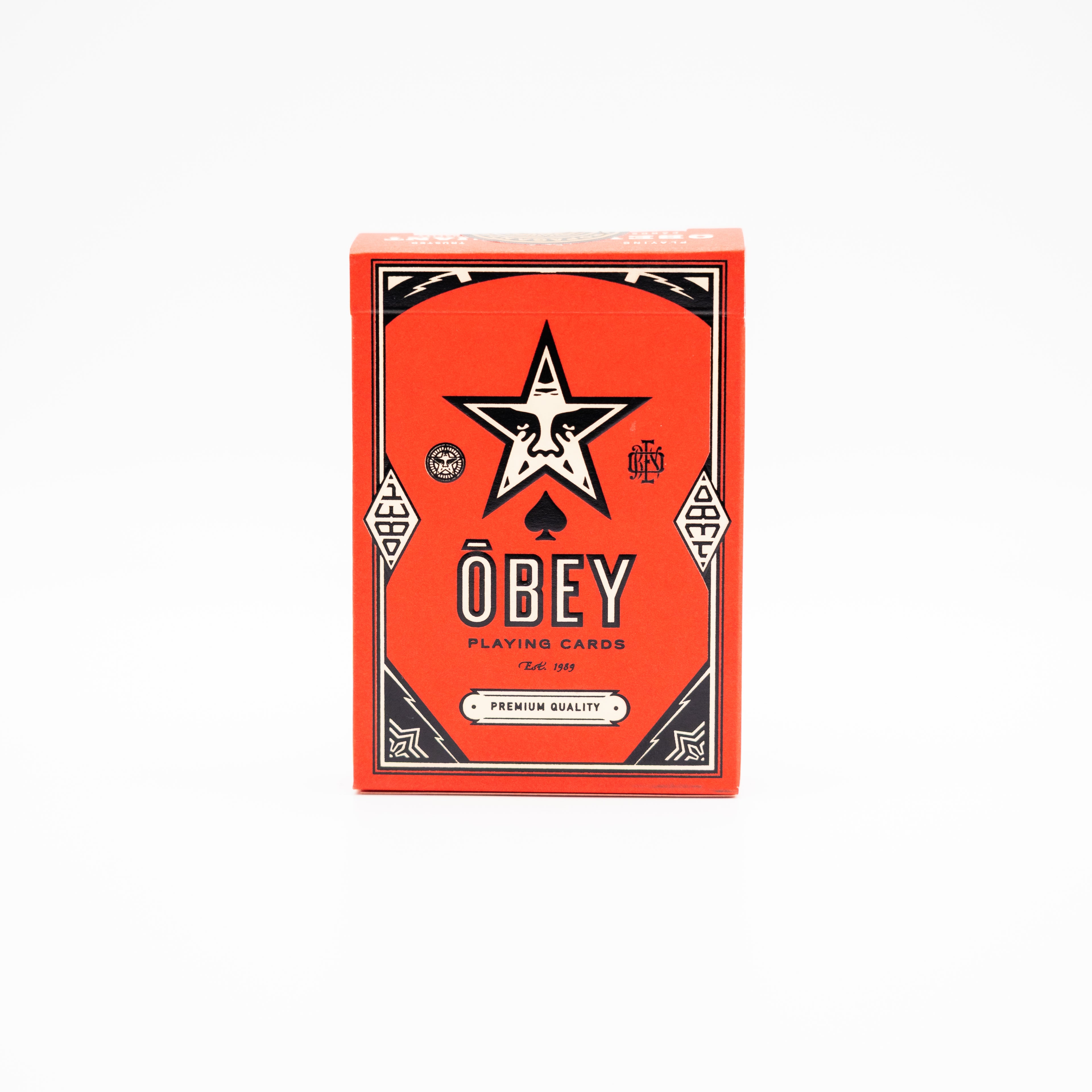 Obey Red Edition Playing Cards