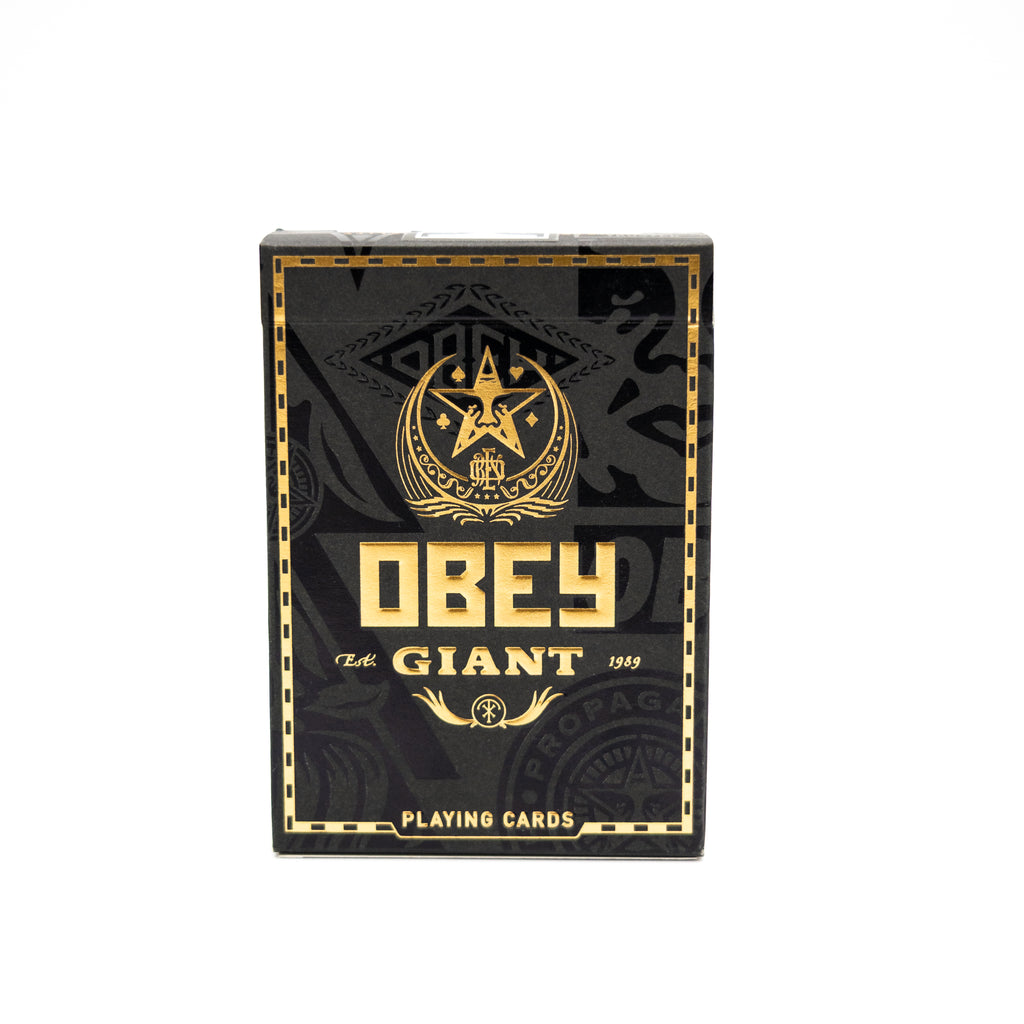 Obey Gold Edition Playing Cards