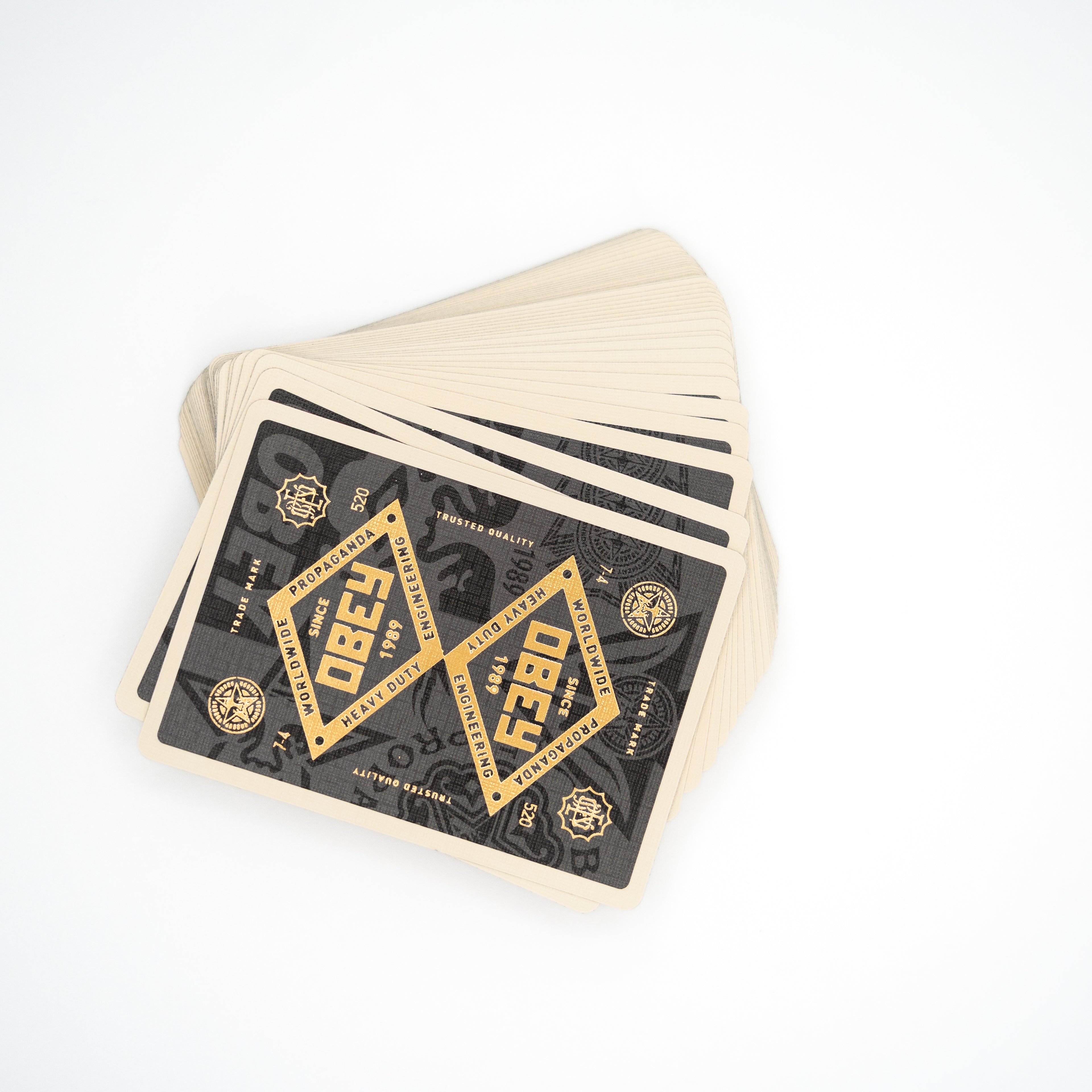 Obey Gold Edition Playing Cards