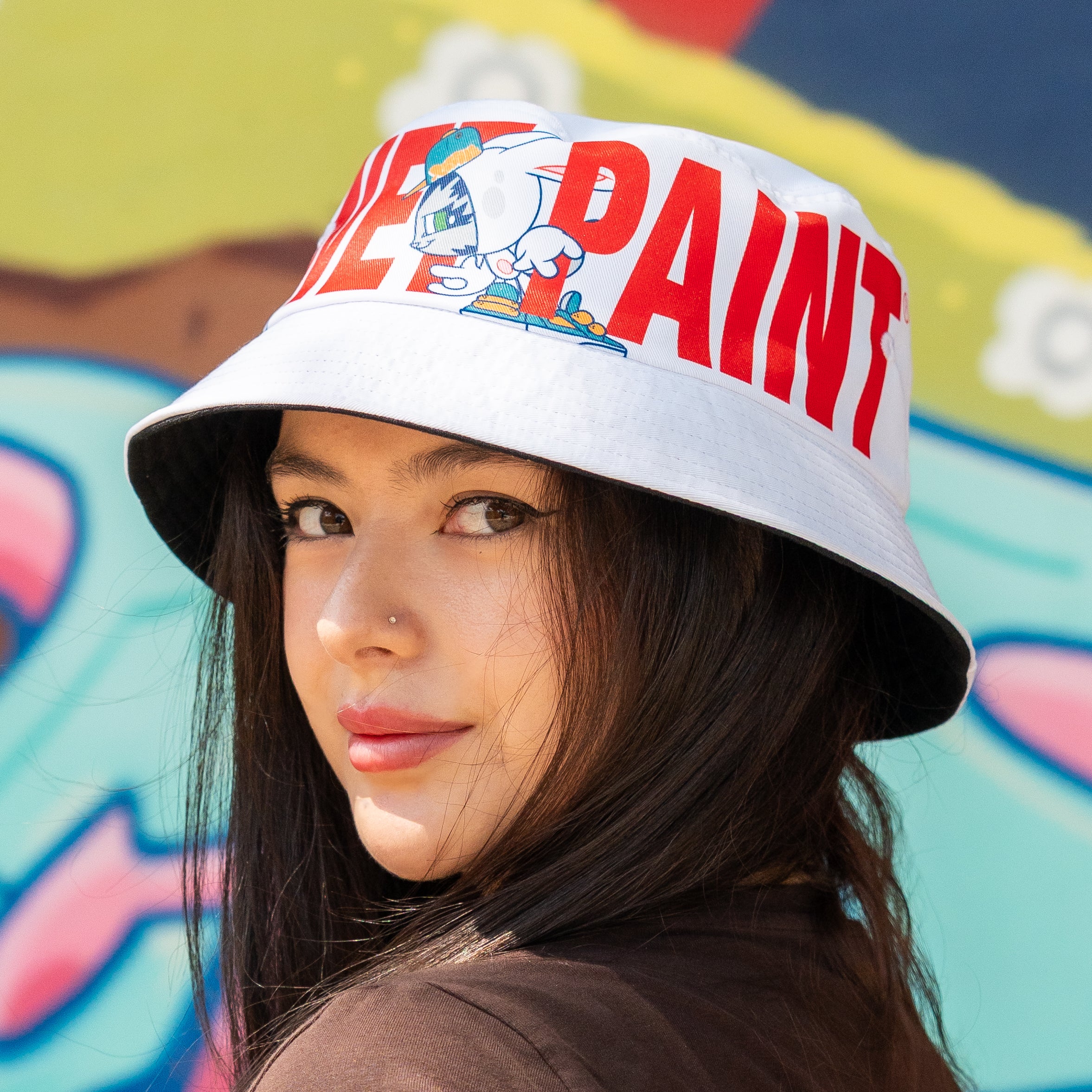 Persue WET PAINT Bucket Hat
