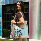 Jean Michael Basquiat Not for Sale Milky Transparent Tote Bag