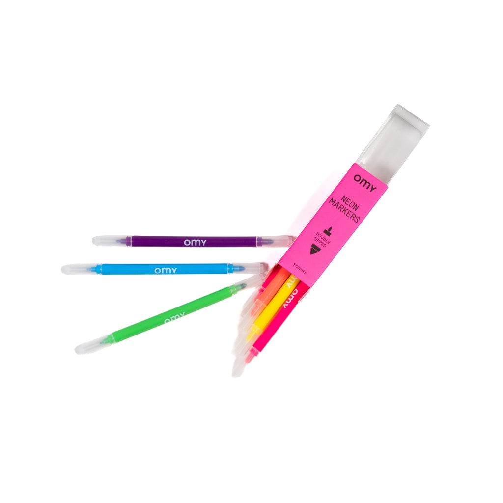 OMY Neon Markers Set of 9