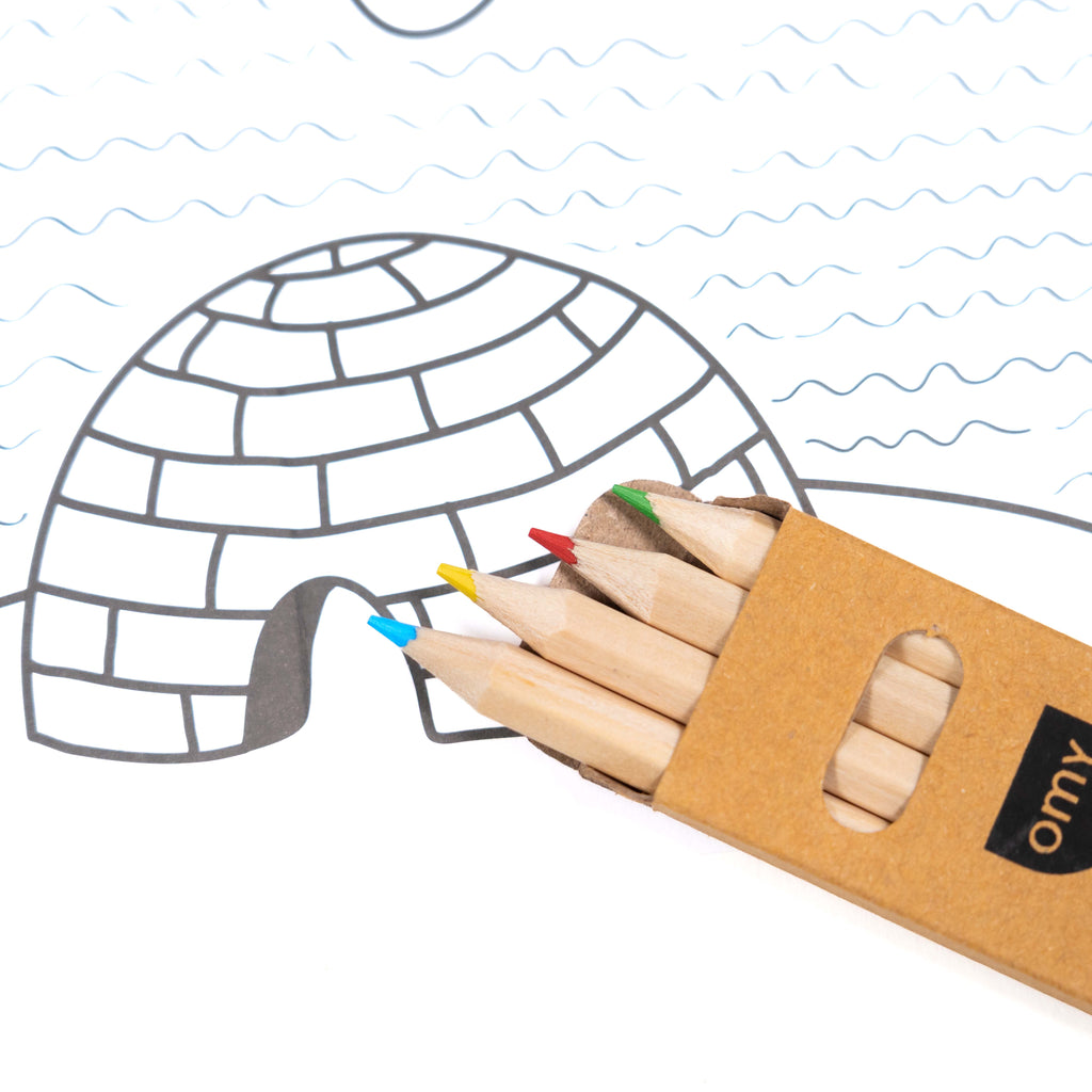 OMY Mini Atlas Coloring Kit