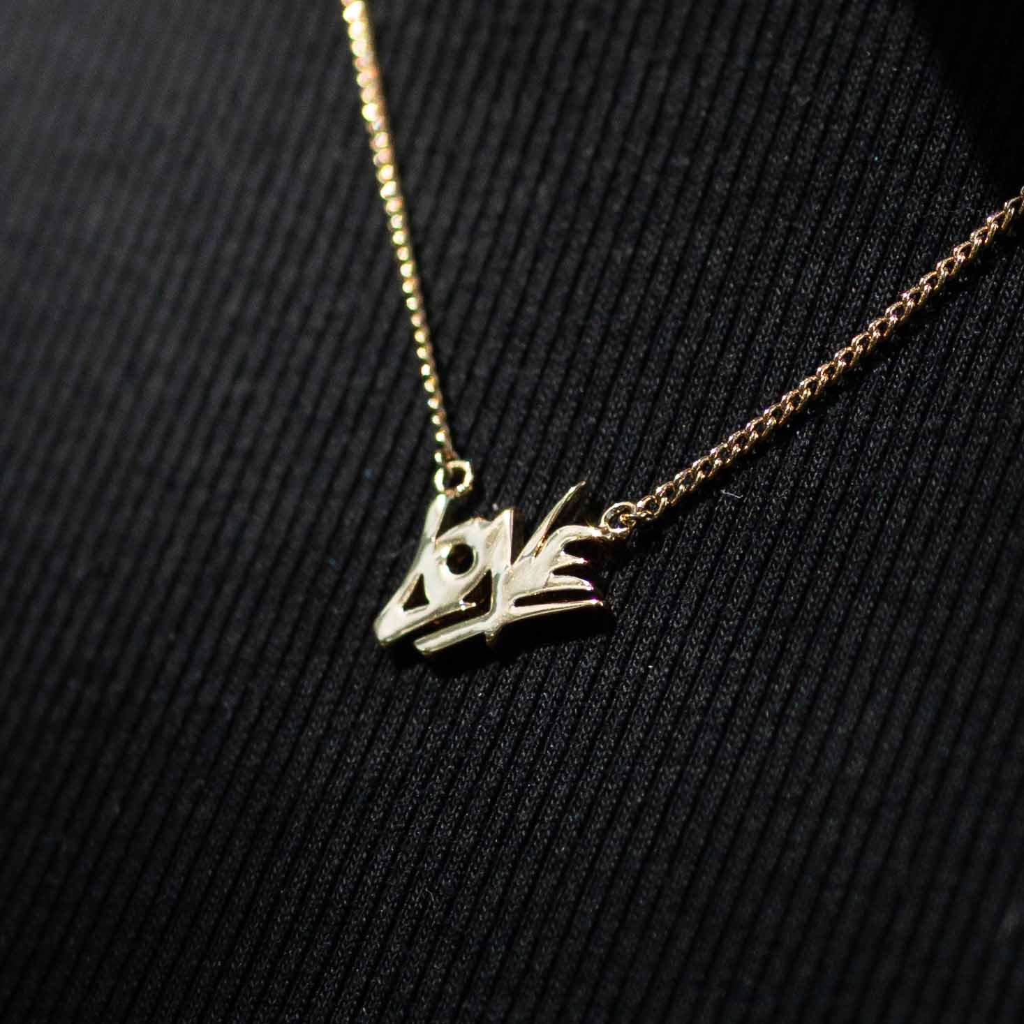 Wynwood Walls LOVE Graffiti Necklace