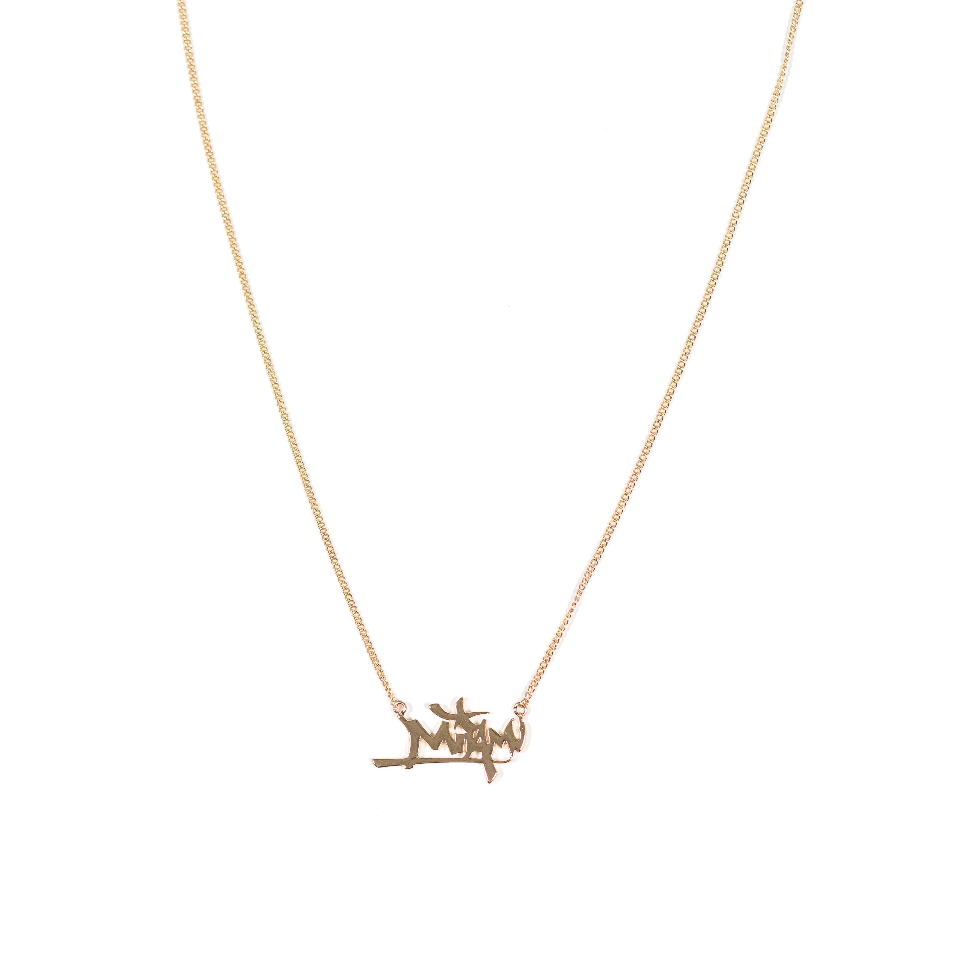 Wynwood Walls MIAMI Graffiti Necklace