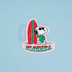 Florida Surfing Snoopy Sticker