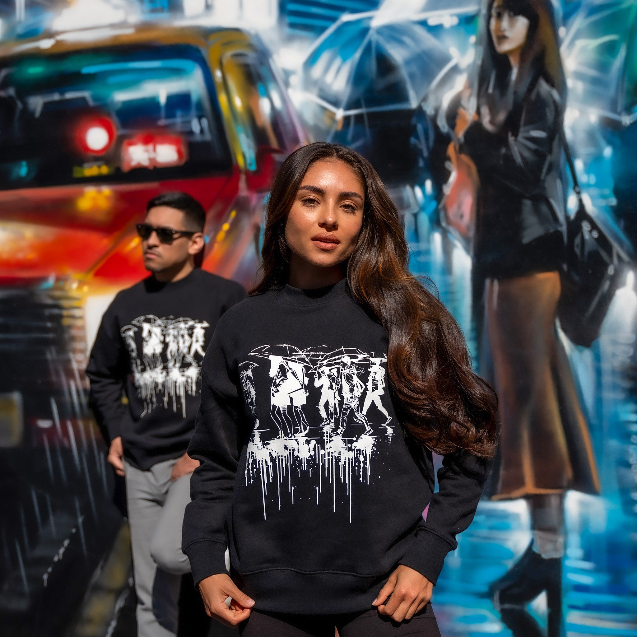 Dan Kitchener GHOST LINES Crewneck Fleece Secondary image