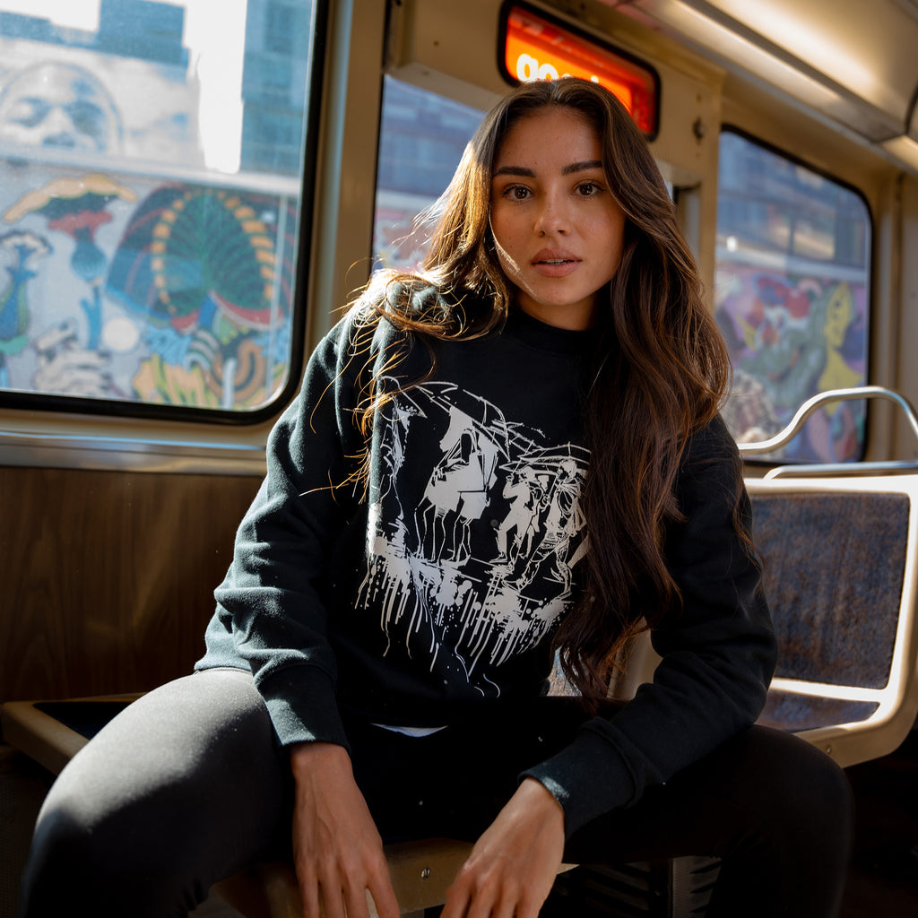 Dan Kitchener GHOST LINES Crewneck Fleece