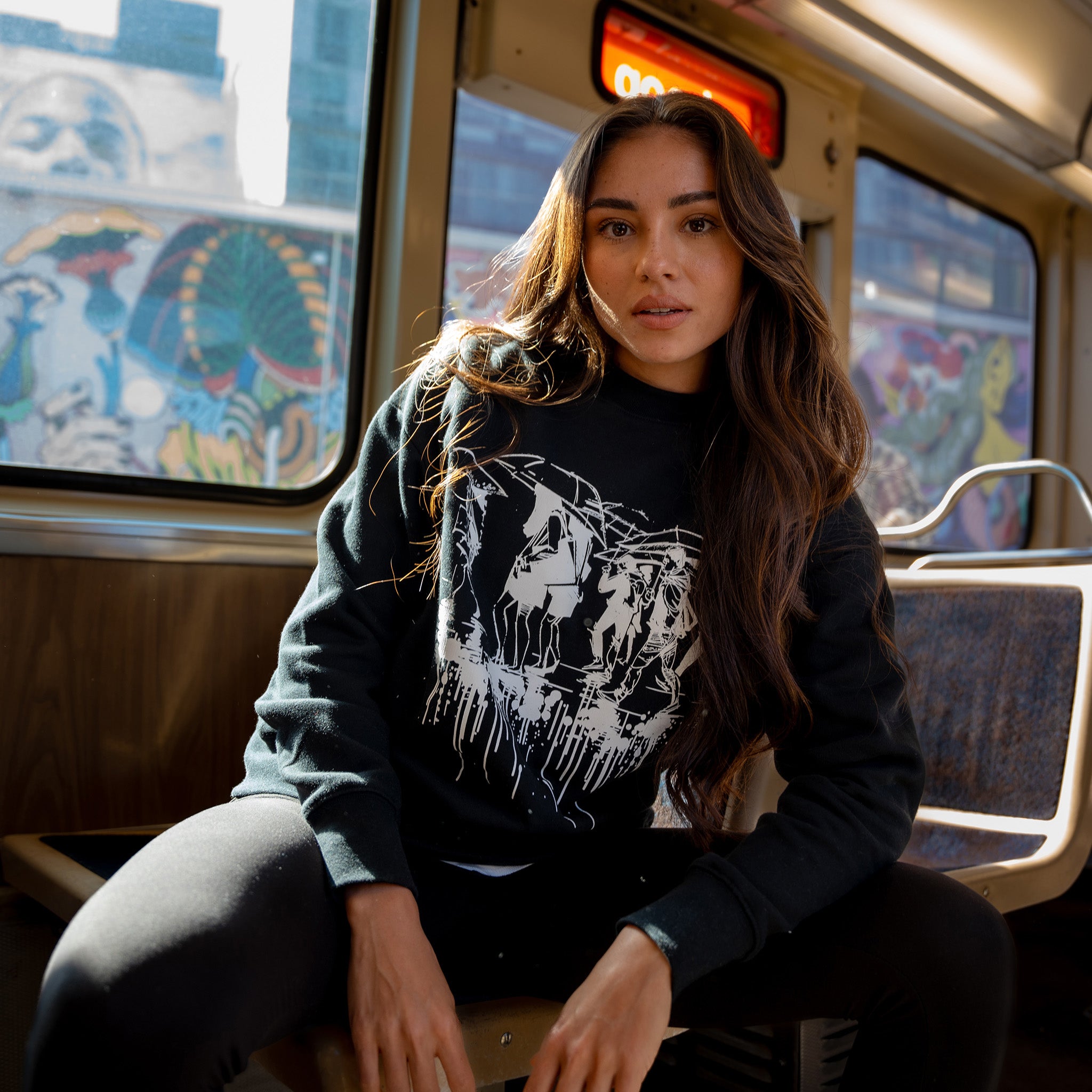 Dan Kitchener GHOST LINES Crewneck Fleece