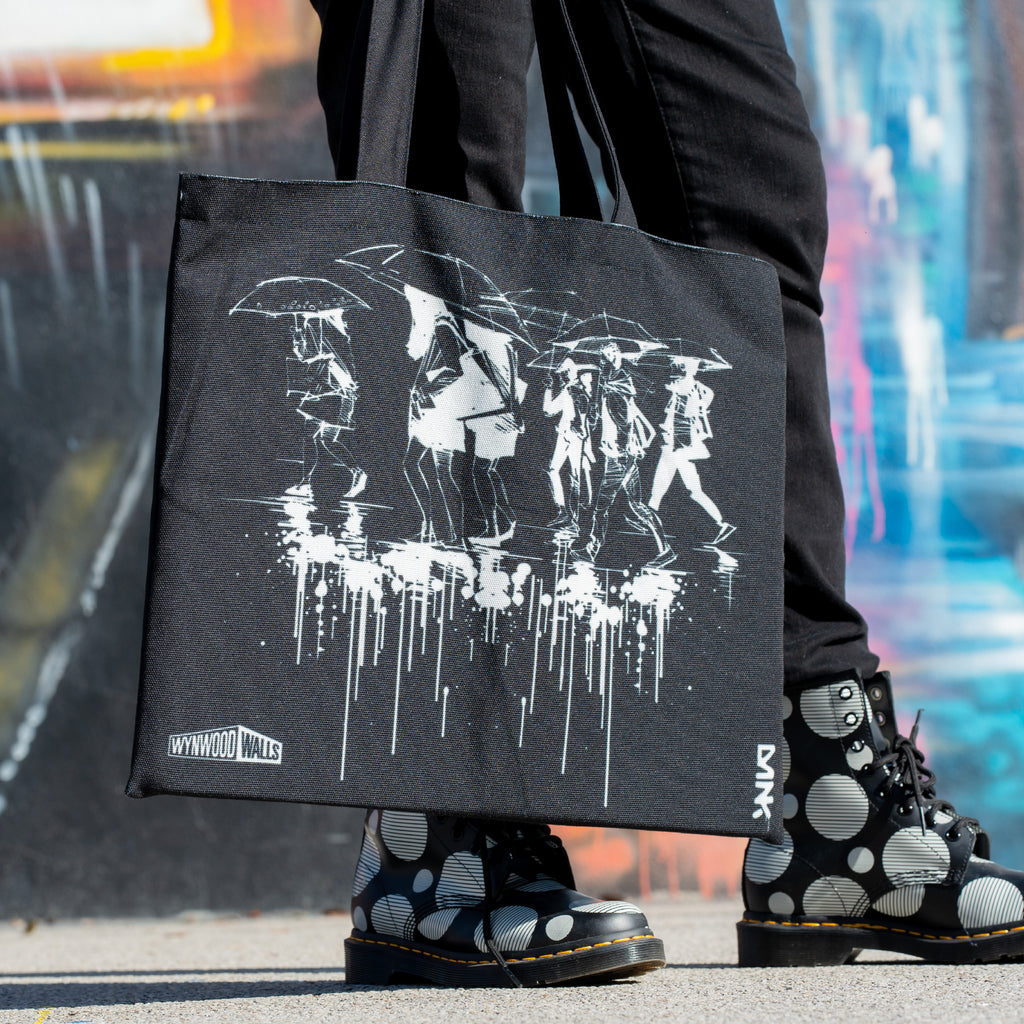 Dan Kitchener GHOST LINES Tote Bag