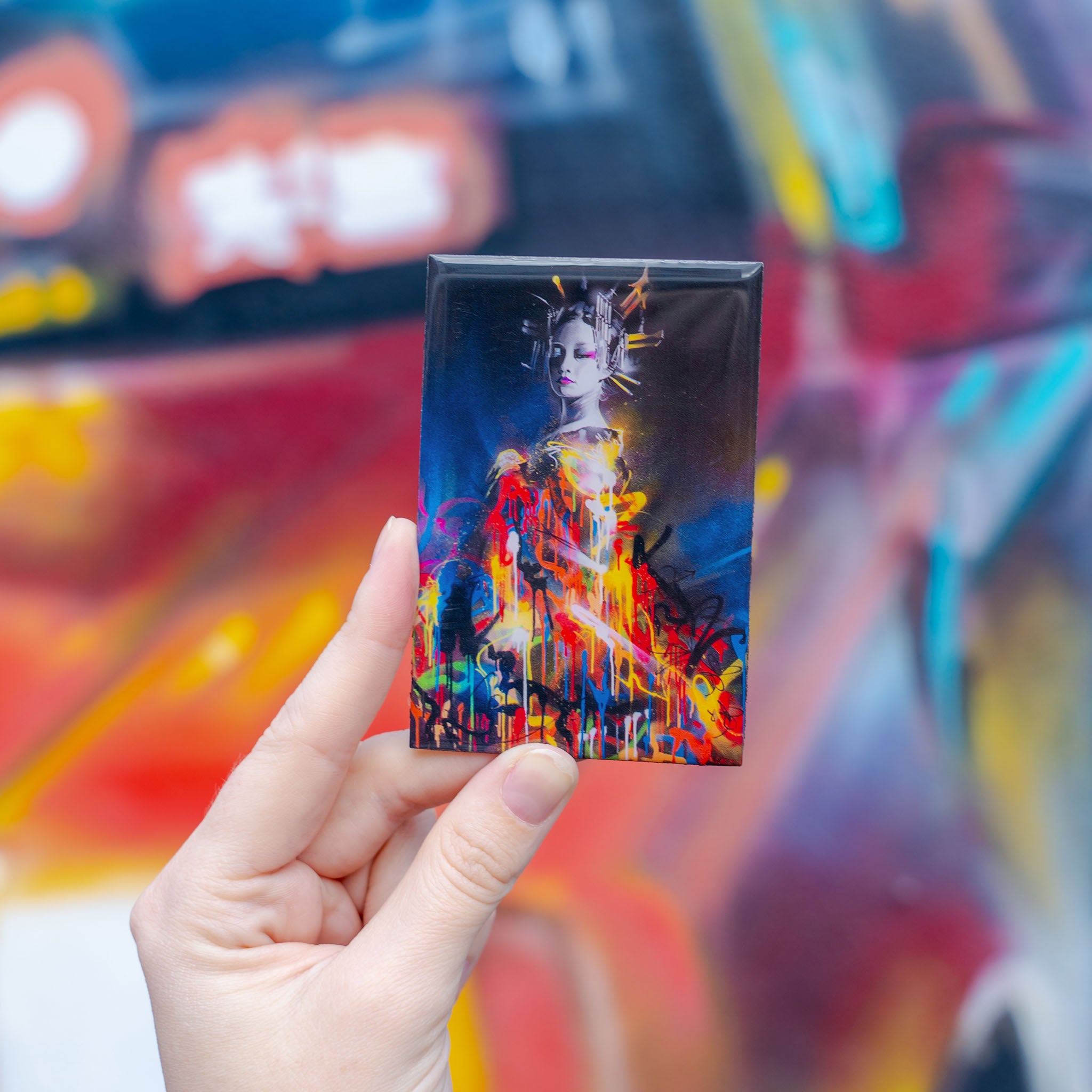 Dan Kitchener QUEEN OF COLOURS Magnet Secondary image