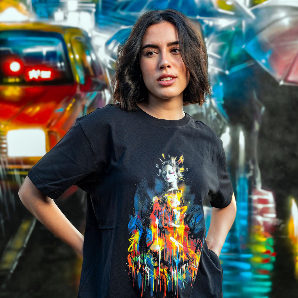 Dan Kitchener QUEEN OF COLOURS Wynwood Walls T-shirt