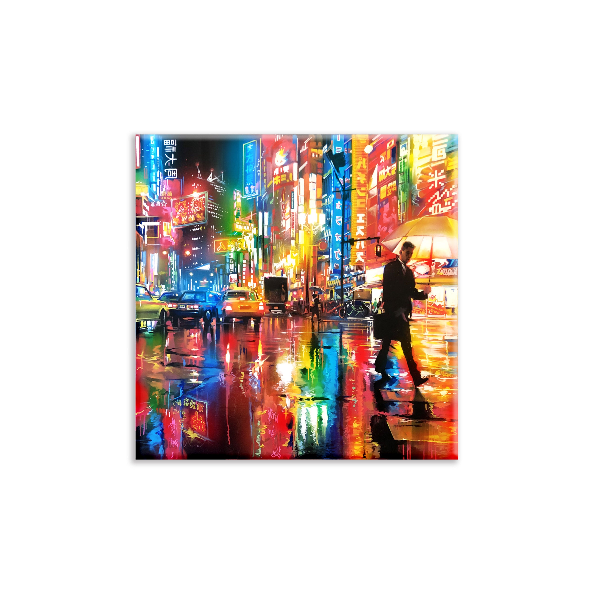 Dan Kitchener NEON STREETS Magnet