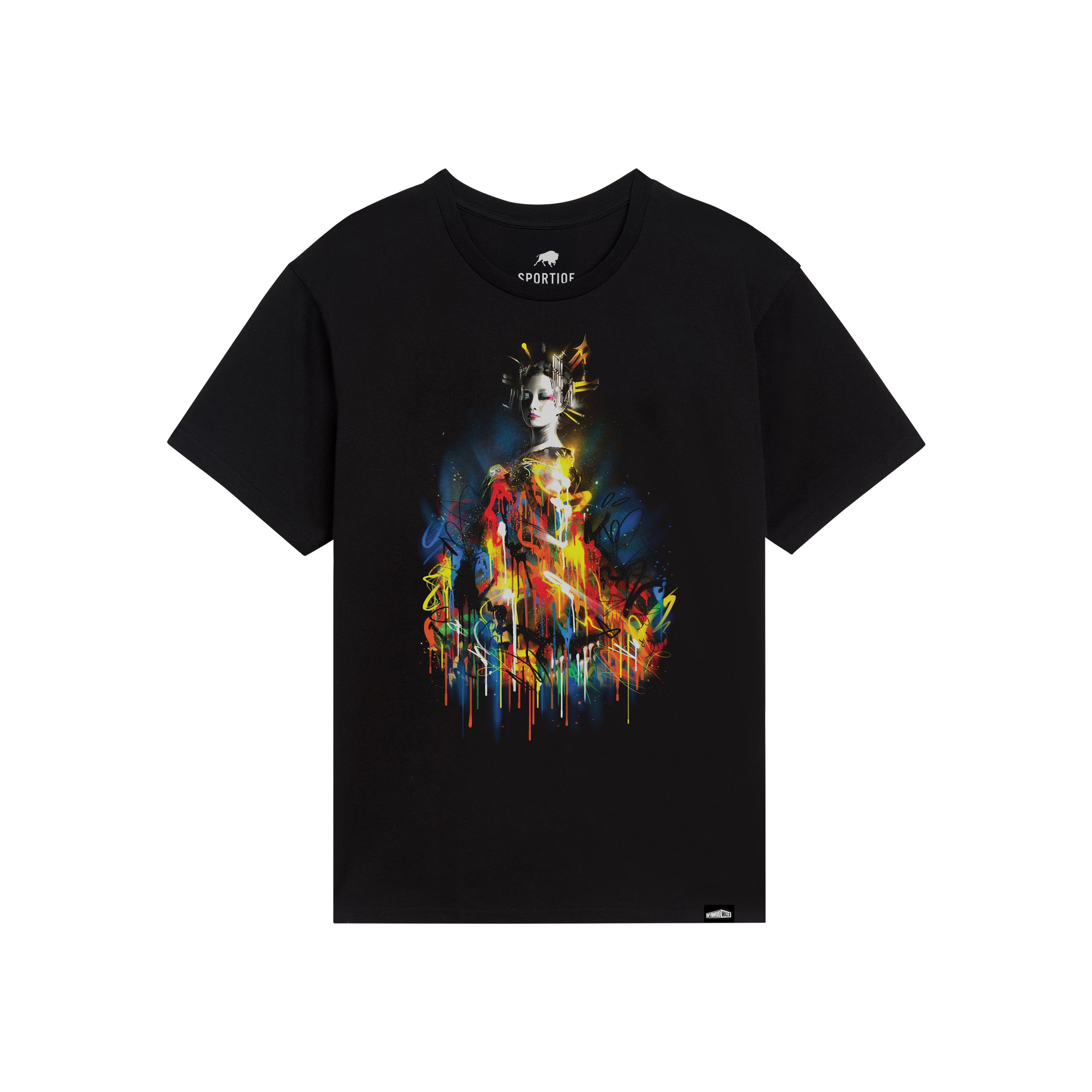 Dan Kitchener QUEEN OF COLOURS Wynwood Walls Tee Main image