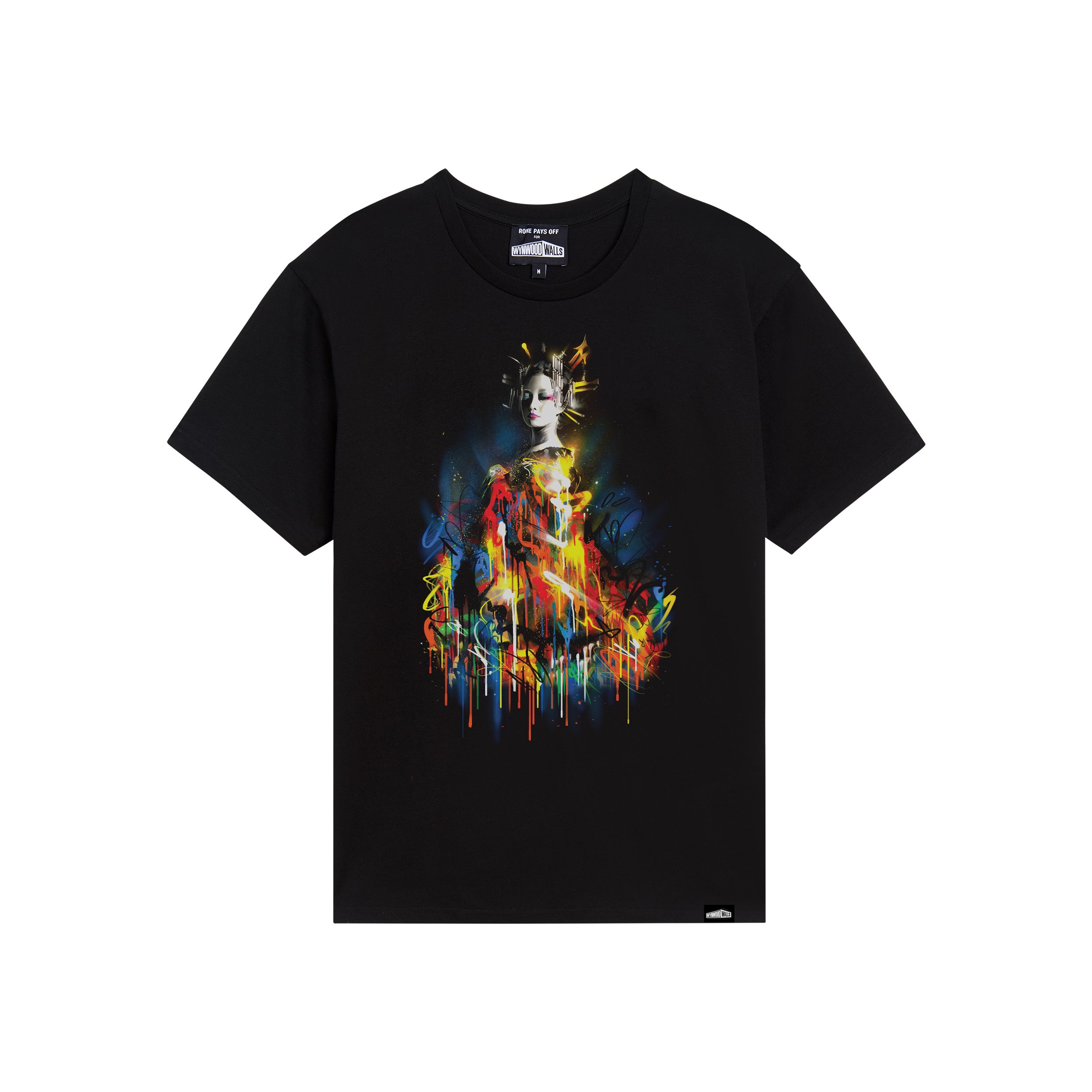 Dan Kitchener QUEEN OF COLOURS Wynwood Walls T-shirt Main image