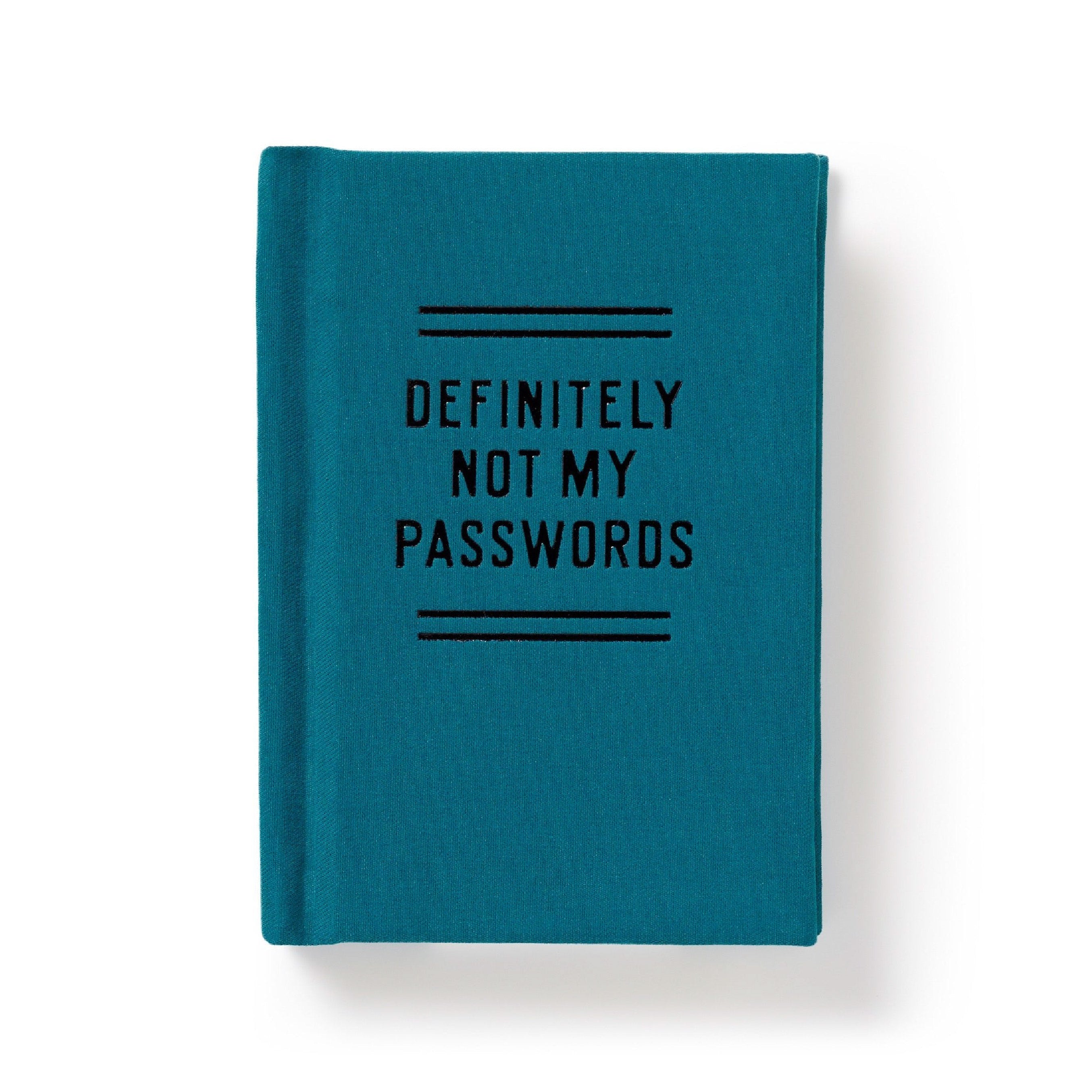 Definitely Not My Passwords Diary Main image