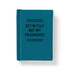 Definitely Not My Passwords Diary