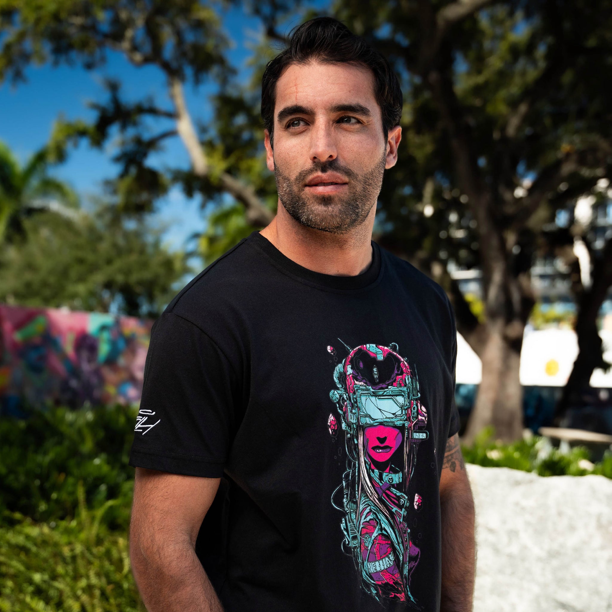 Deih CHICA Wynwood Walls T-shirt