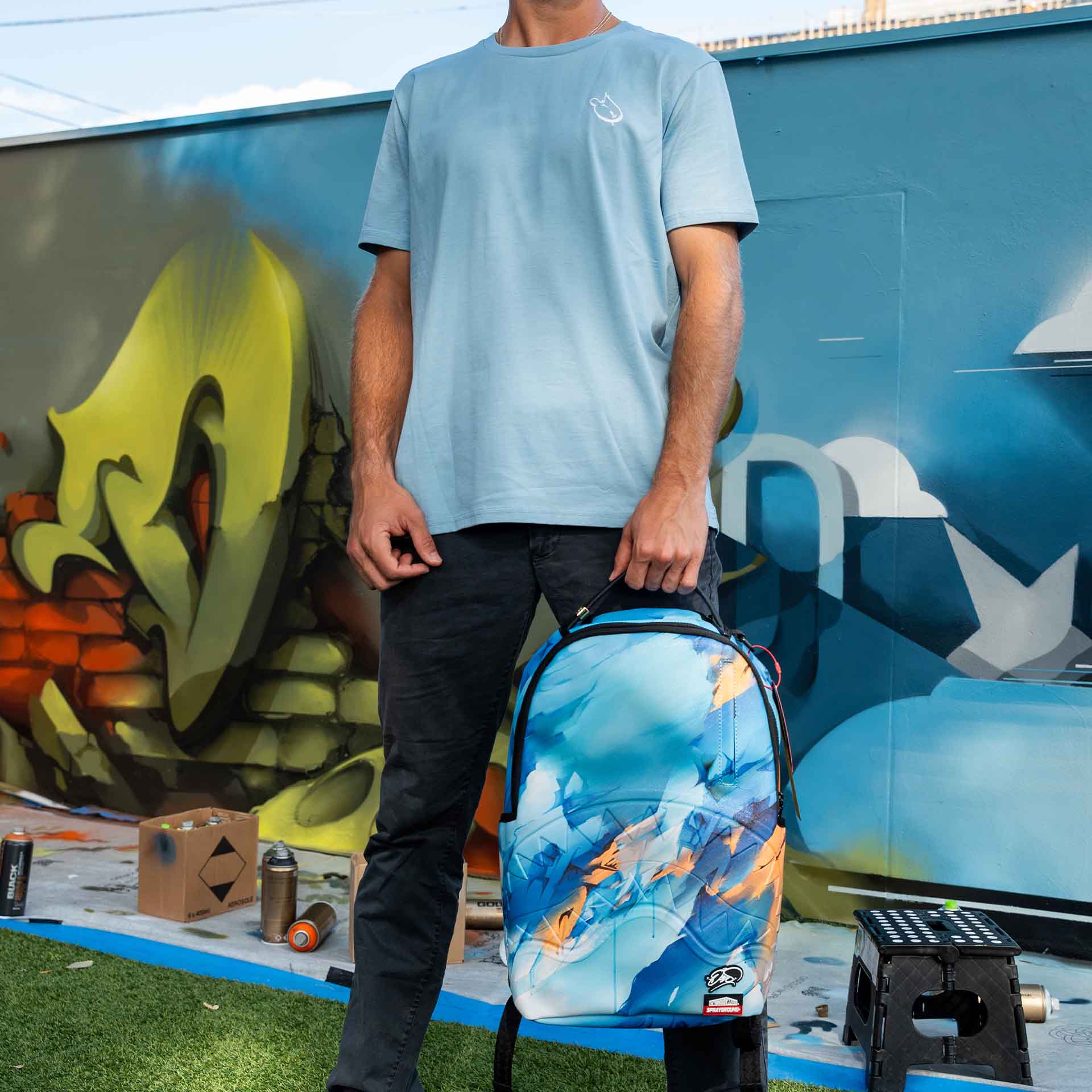 Digital Does JULY Sprayground Backpack