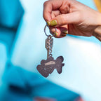 Digital Does YELLOW Keychain