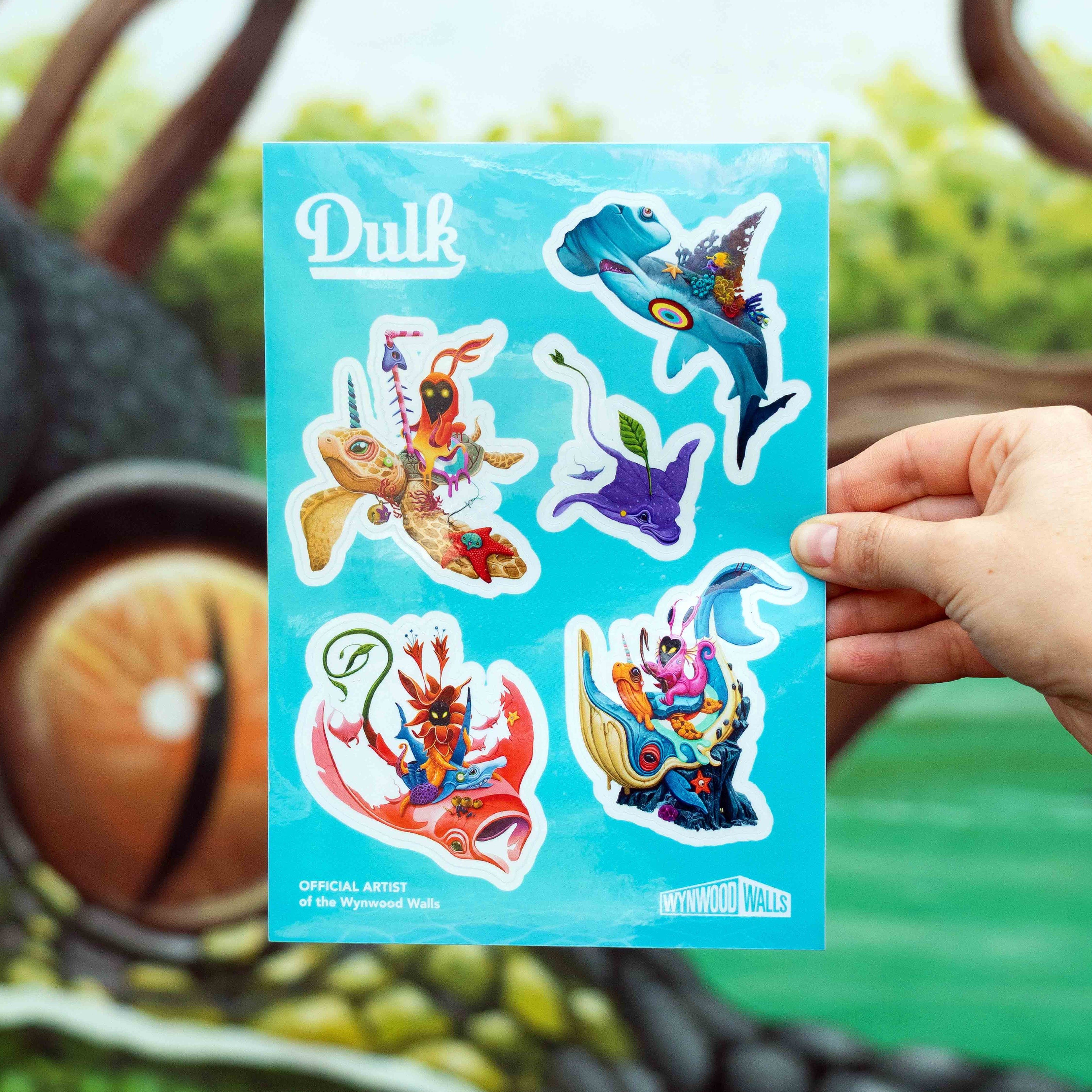 Dulk Sticker Sheet