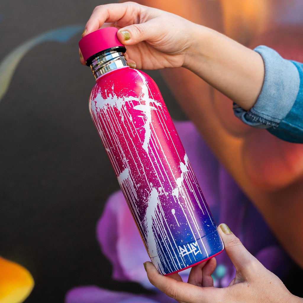 Elle Street Art EXTINGUISHED Water Bottle 500mL