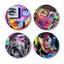 Elle Street Art Coaster Set of 4