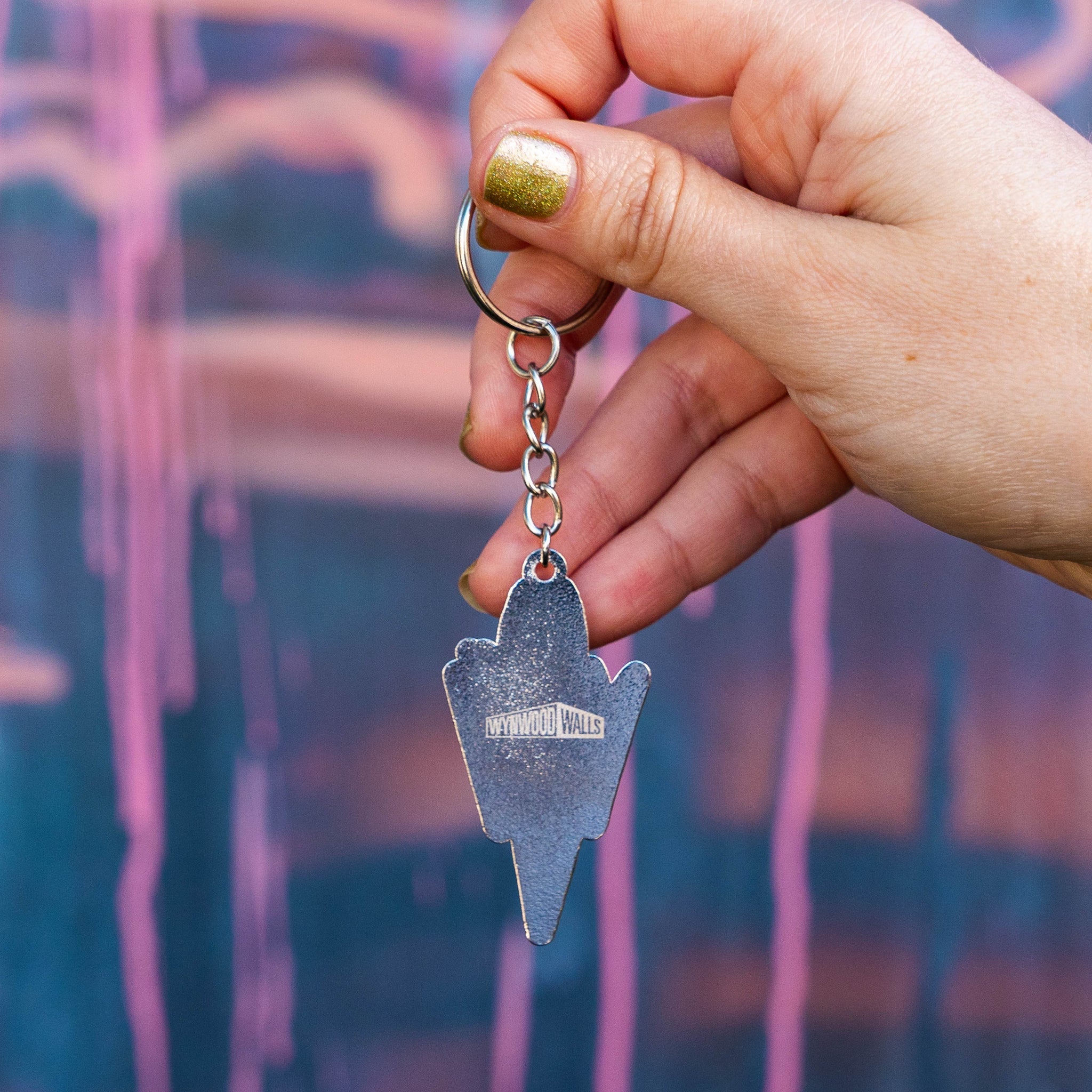 Elle Street Art TAG Keychain