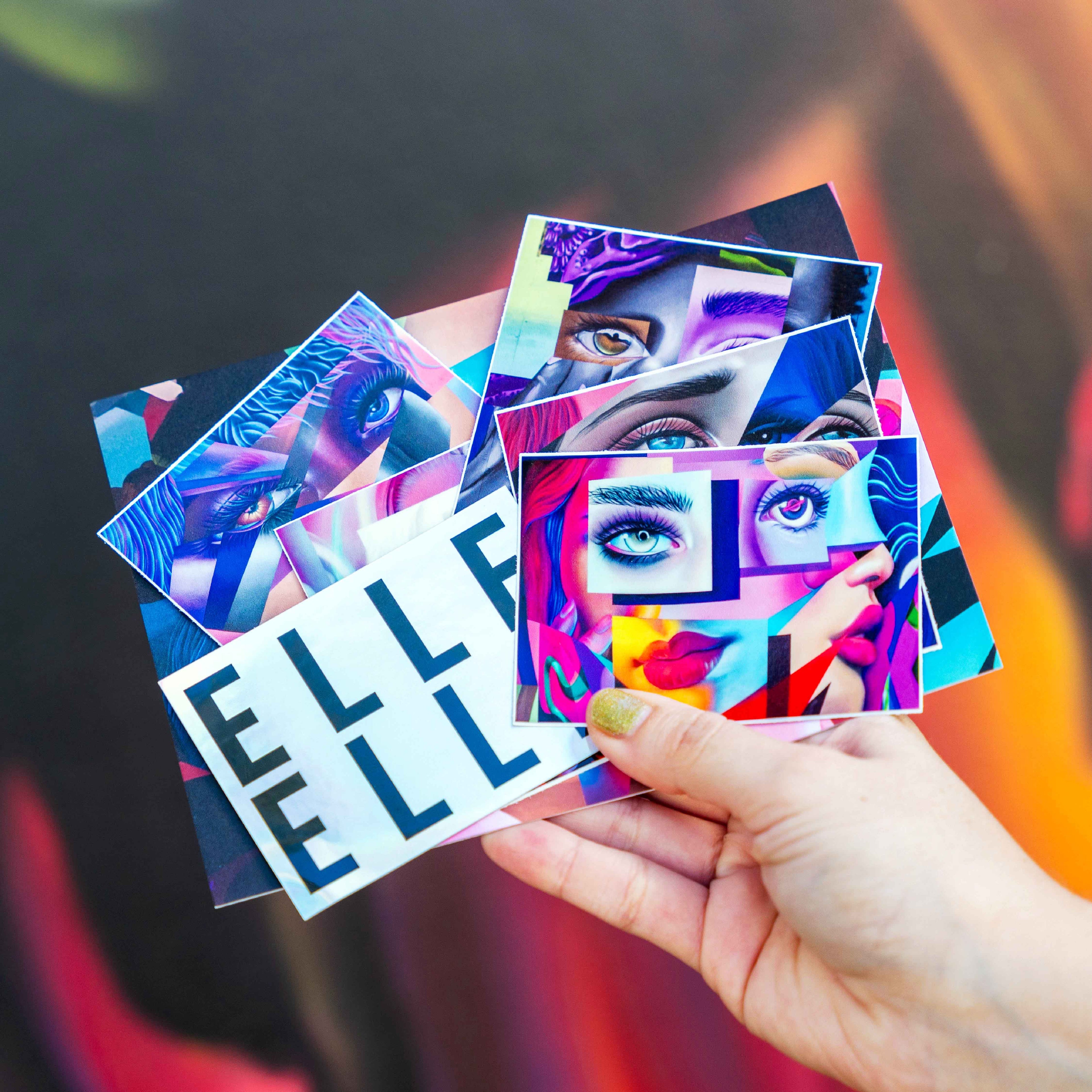 Elle Street Art Sticker Pack
