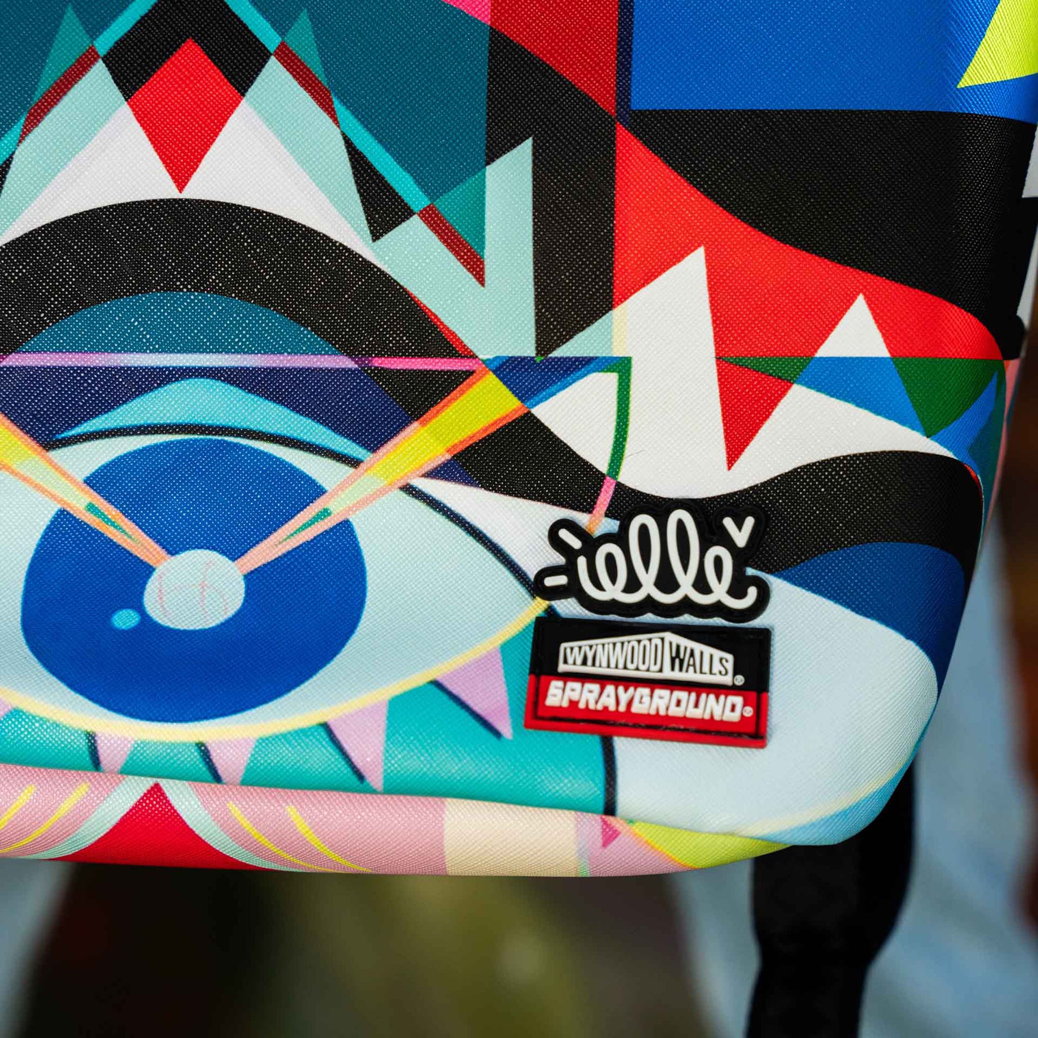 Elle Street Art B BALL COURT Sprayground Backpack