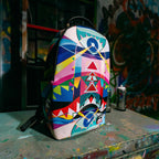 Elle Street Art B BALL COURT Sprayground Backpack