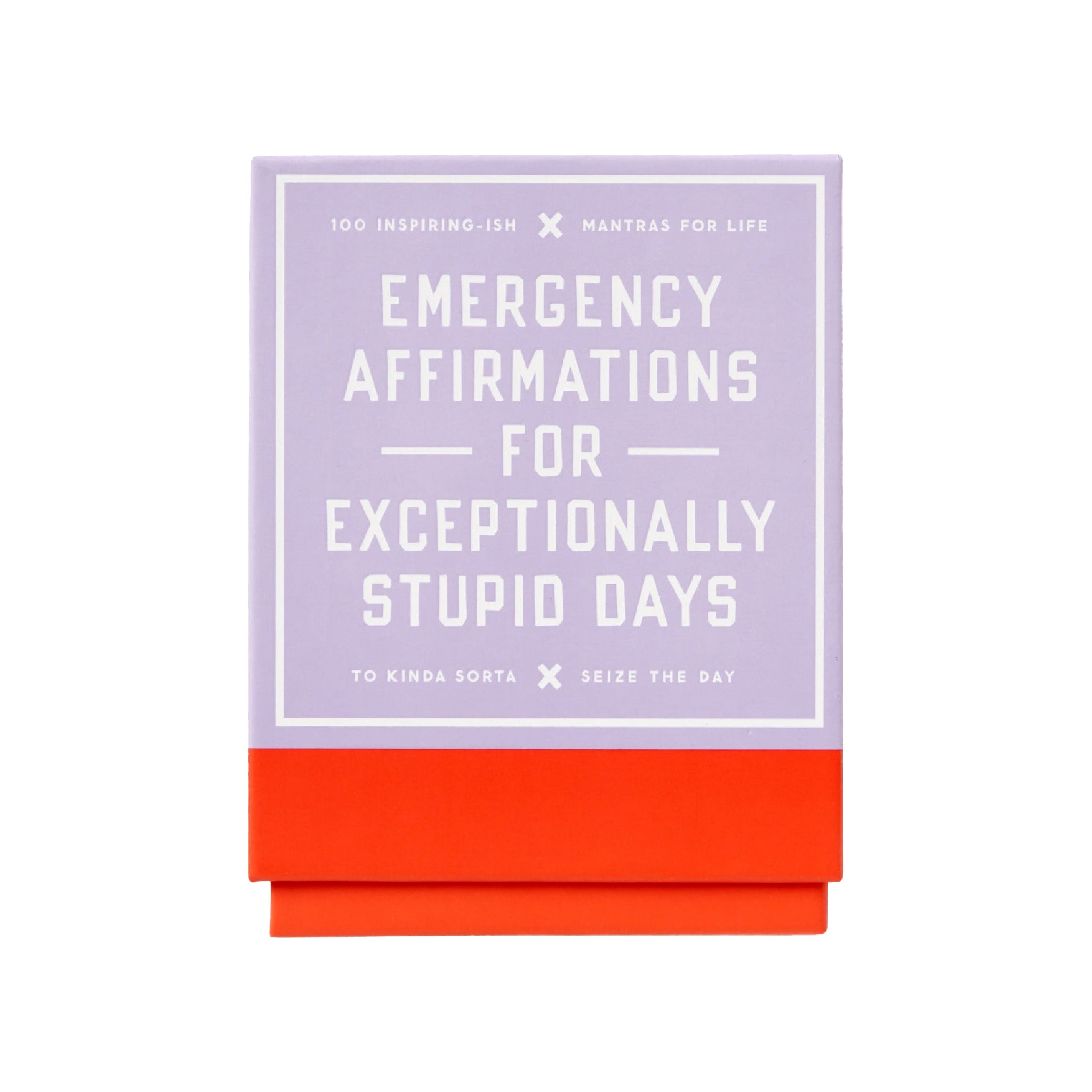 Emergency Affirmations for Exceptionally Stupid Days Card Deck Secondary image