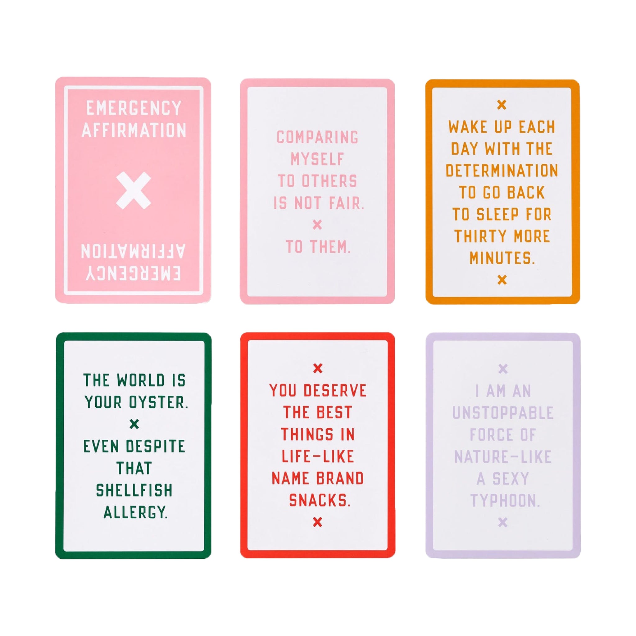 Emergency Affirmations for Exceptionally Stupid Days Card Deck