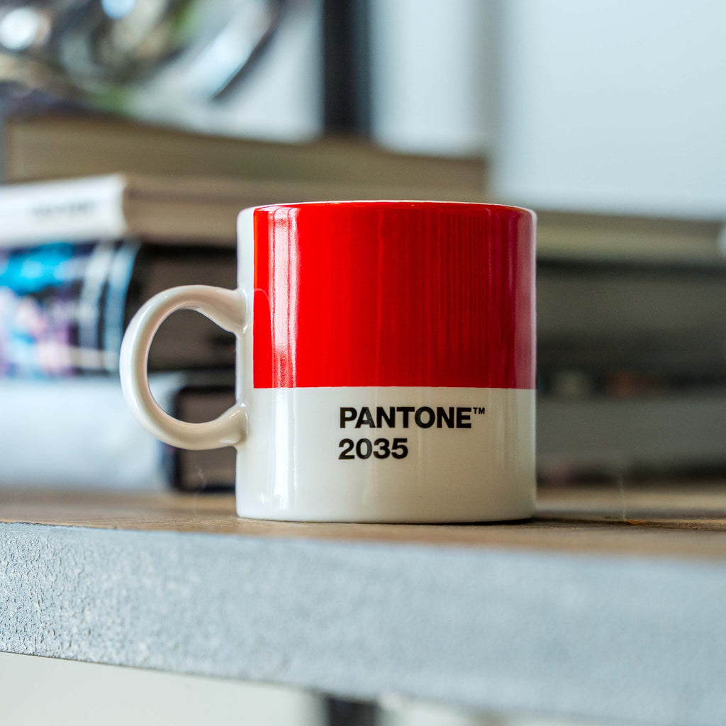 PANTONE Espresso Cup Red 2035