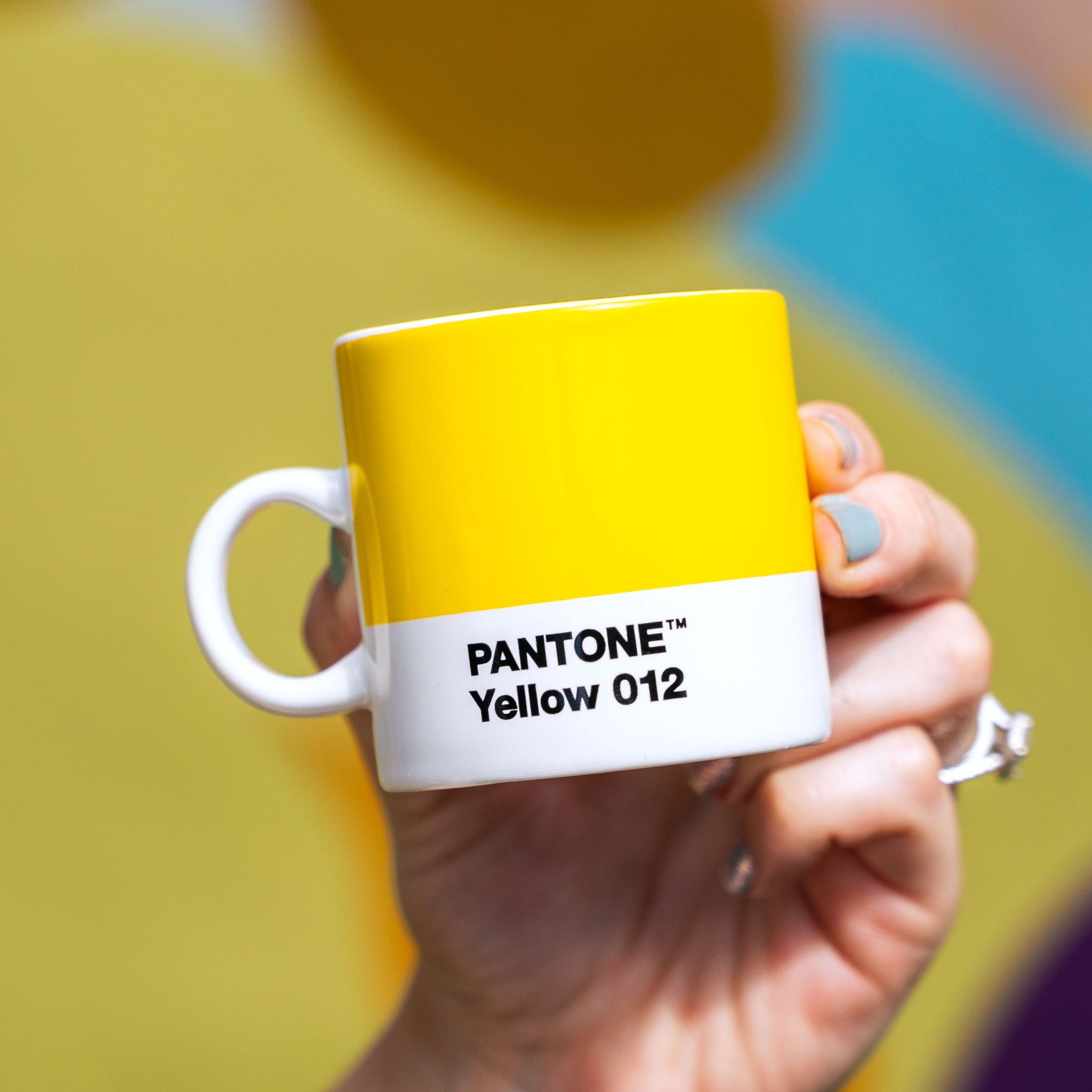 PANTONE Espresso Cup Yellow 012