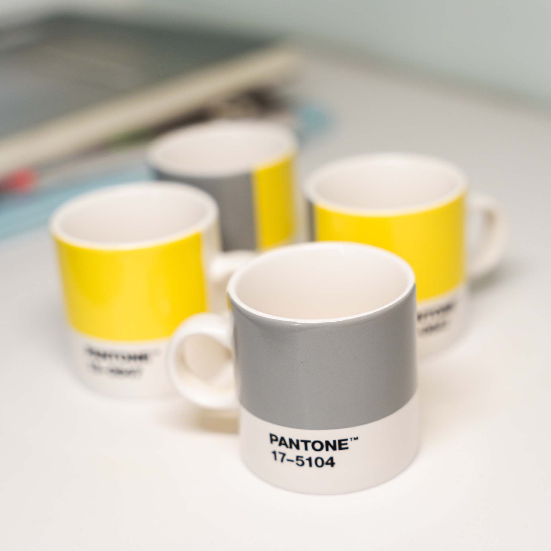 PANTONE Espresso Cup Set of 4 Color Of The Year 2021