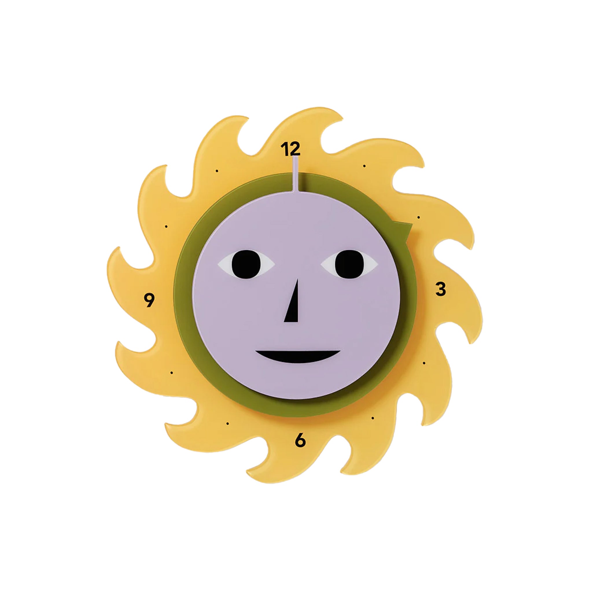 Everybody Clock Yellow Main image