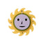 Everybody Clock Yellow
